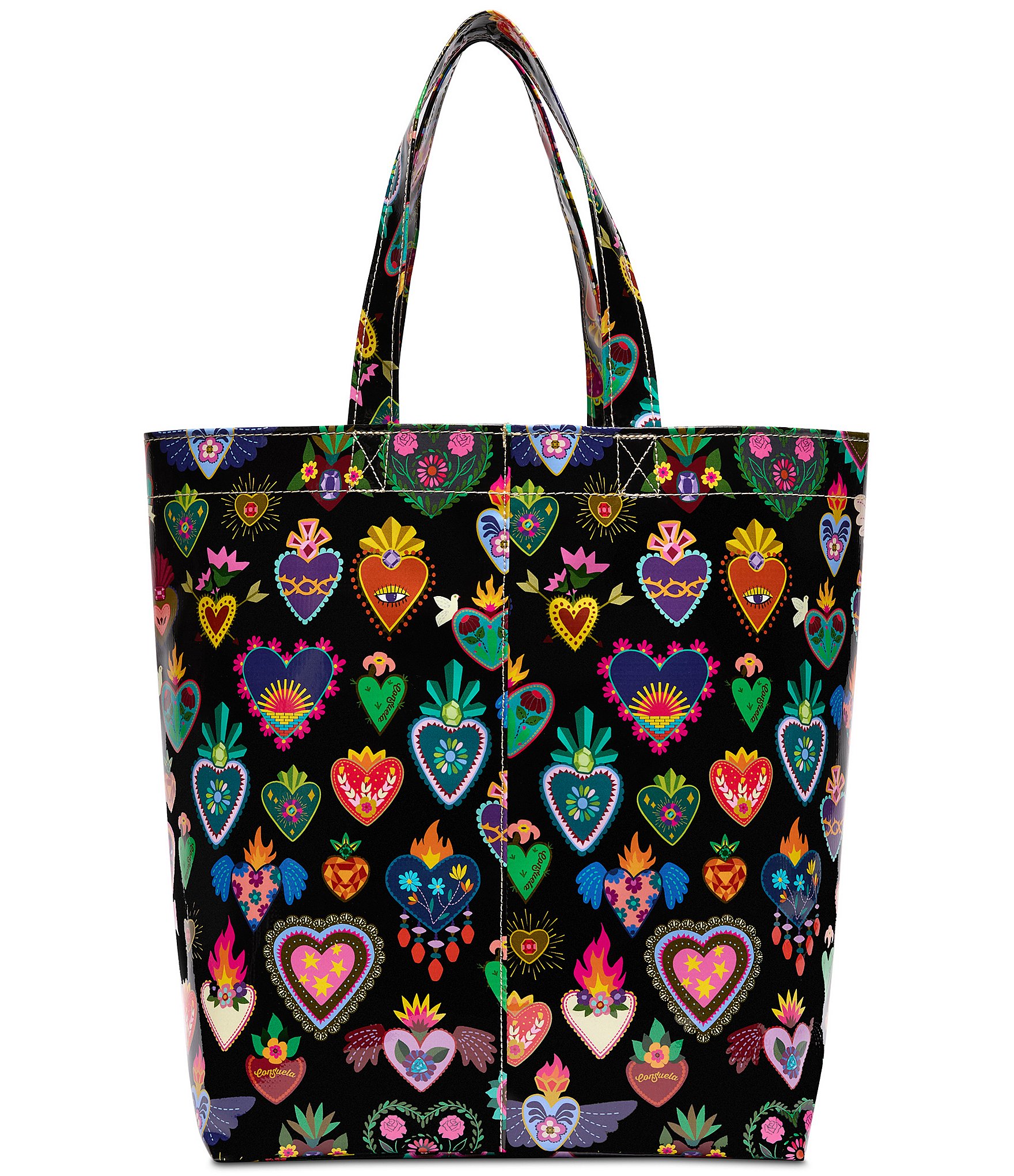 Consuela Vida Hearts Basic Tote Bag