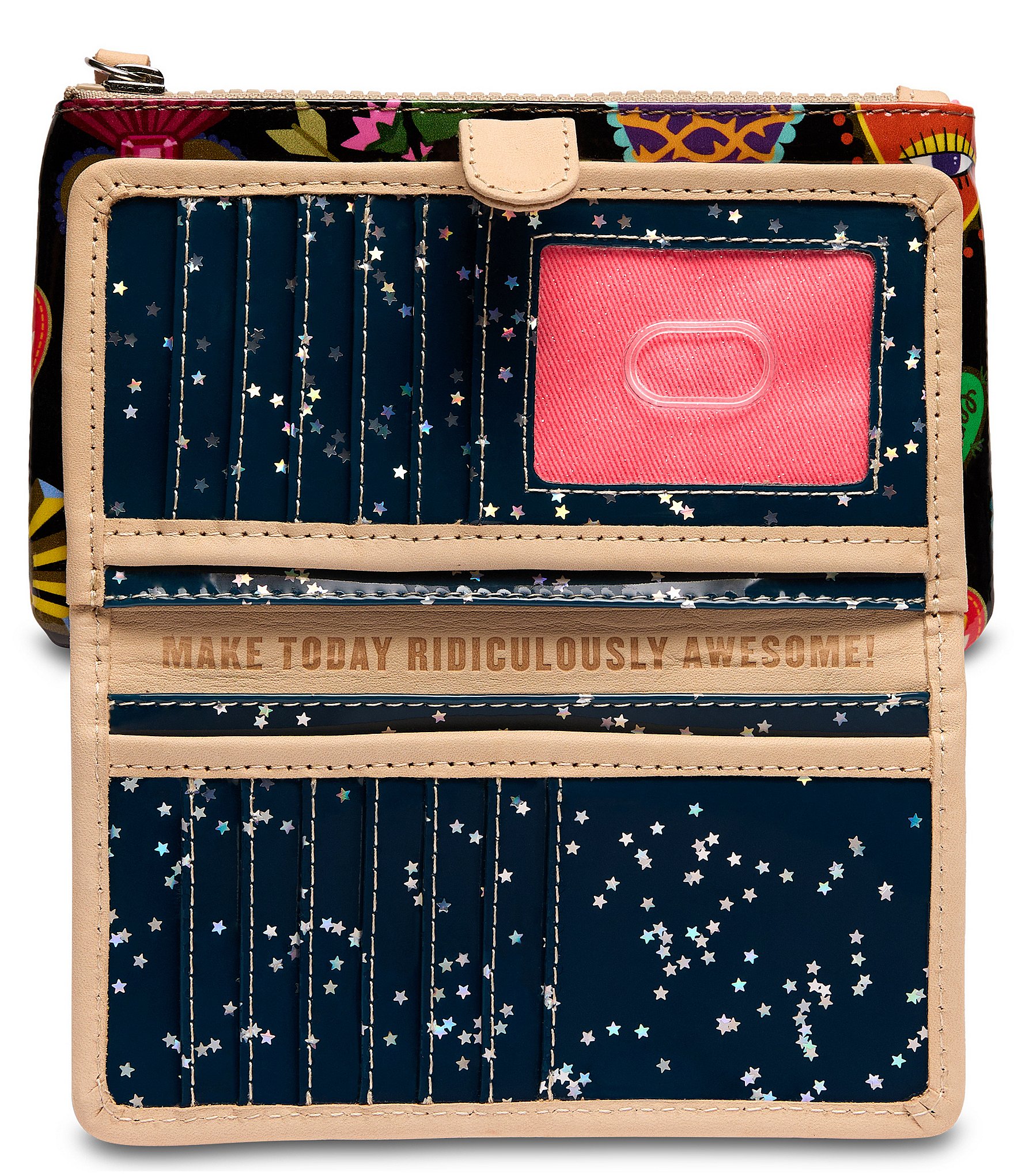 Consuela Vida Hearts Slim Wallet