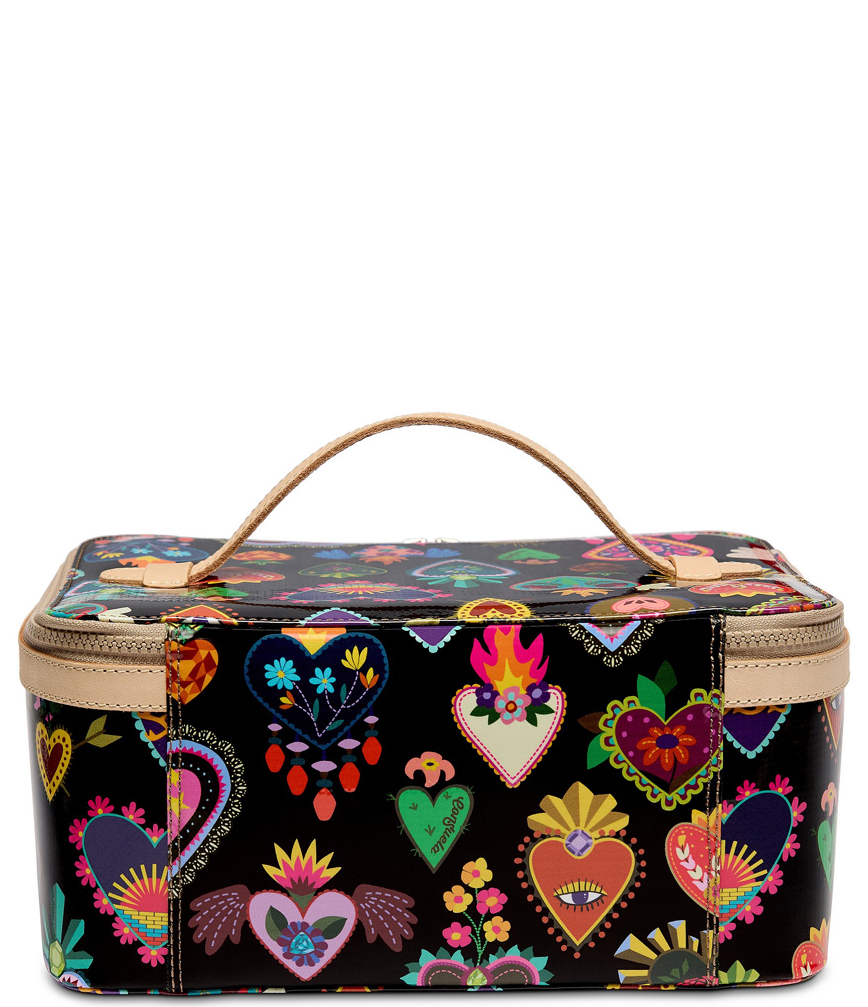 Consuela Vida Hearts Train Case