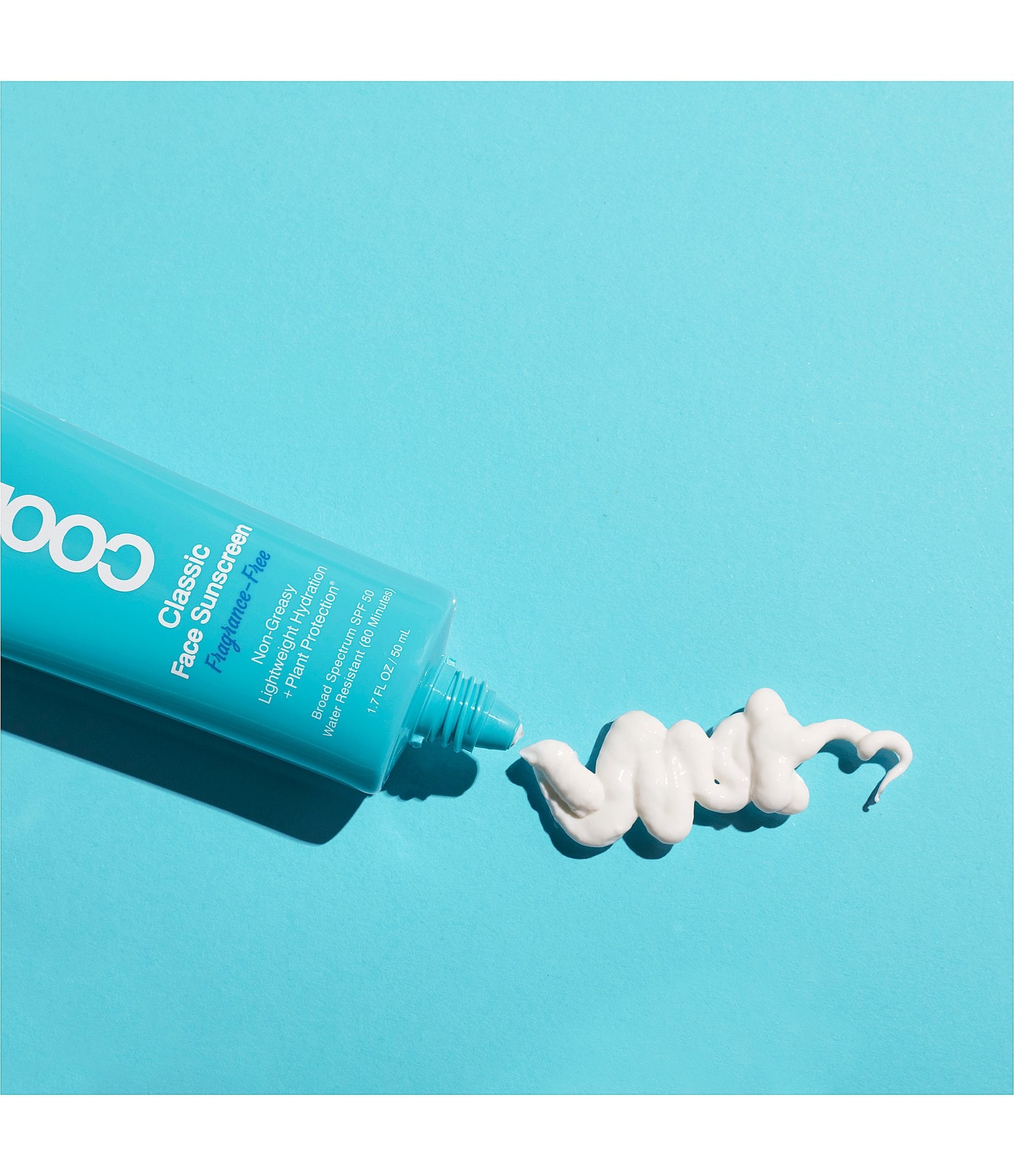 Coola Classic Face Organic Sunscreen Lotion SPF 50 Fragrance-Free