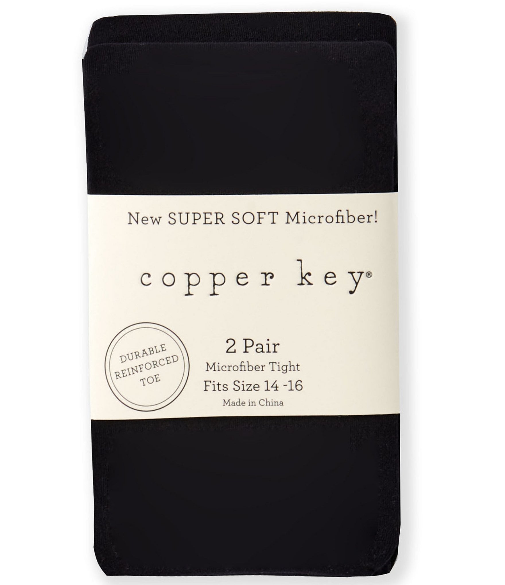 Copper Key Girls 2-14 Microfiber Tights