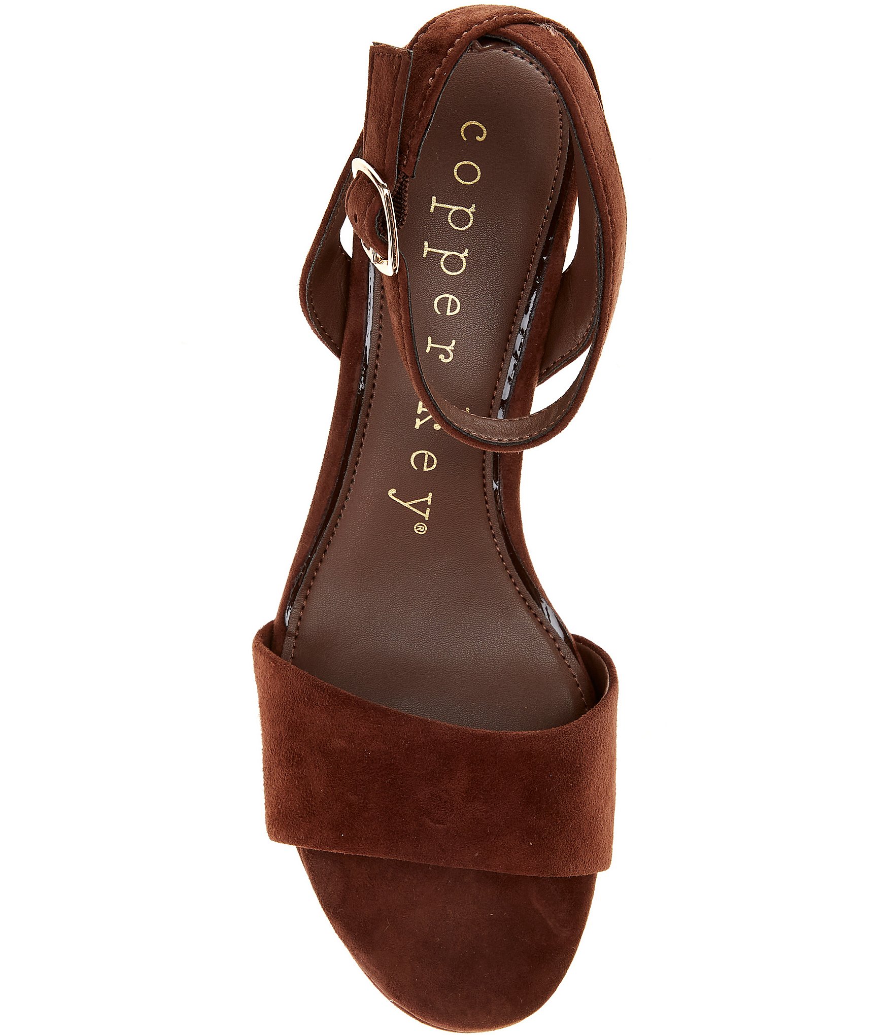 Copper Key Adore Suede Platform Sandals