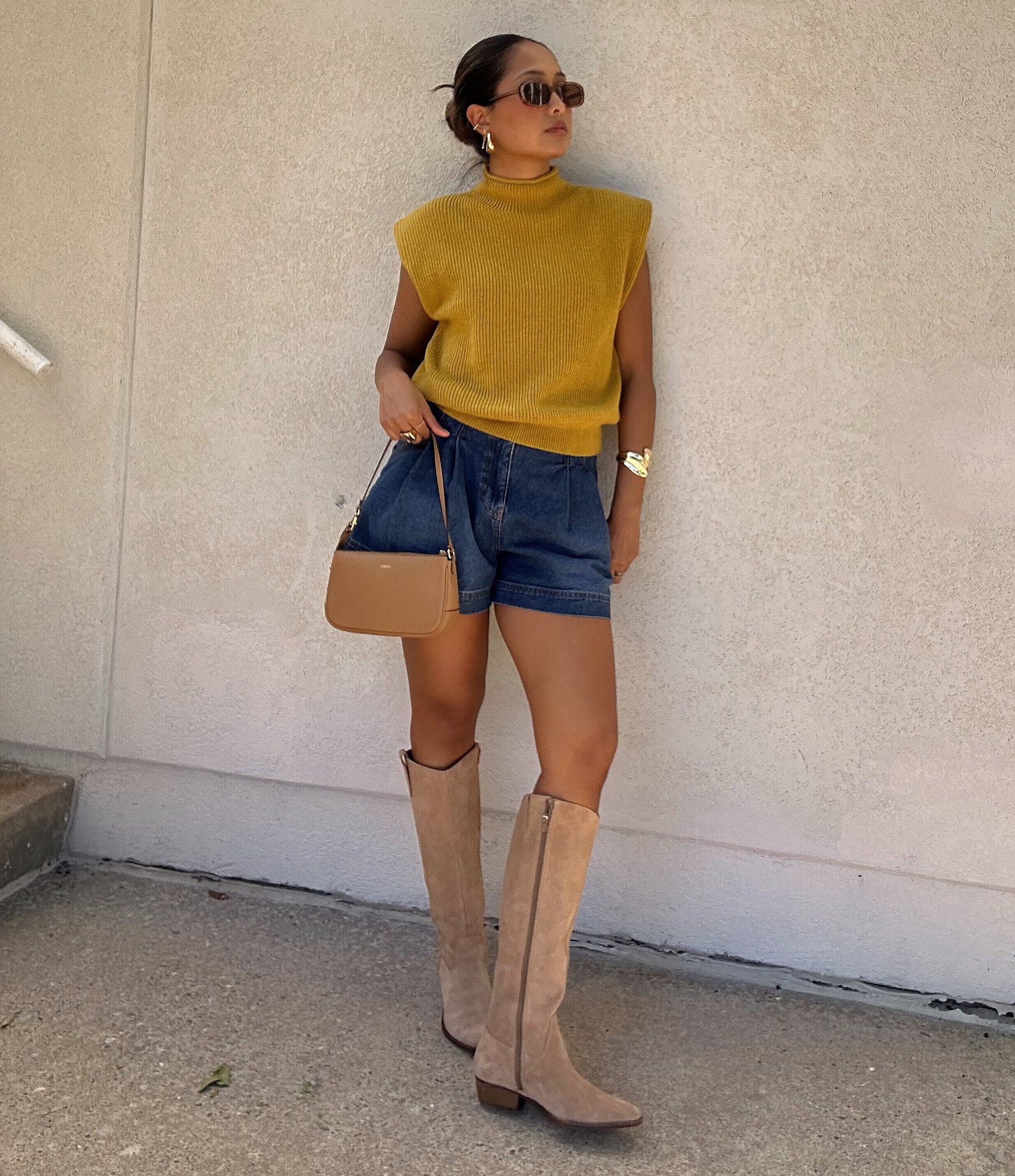 Copper Key Autumn Suede Western Tall Boots