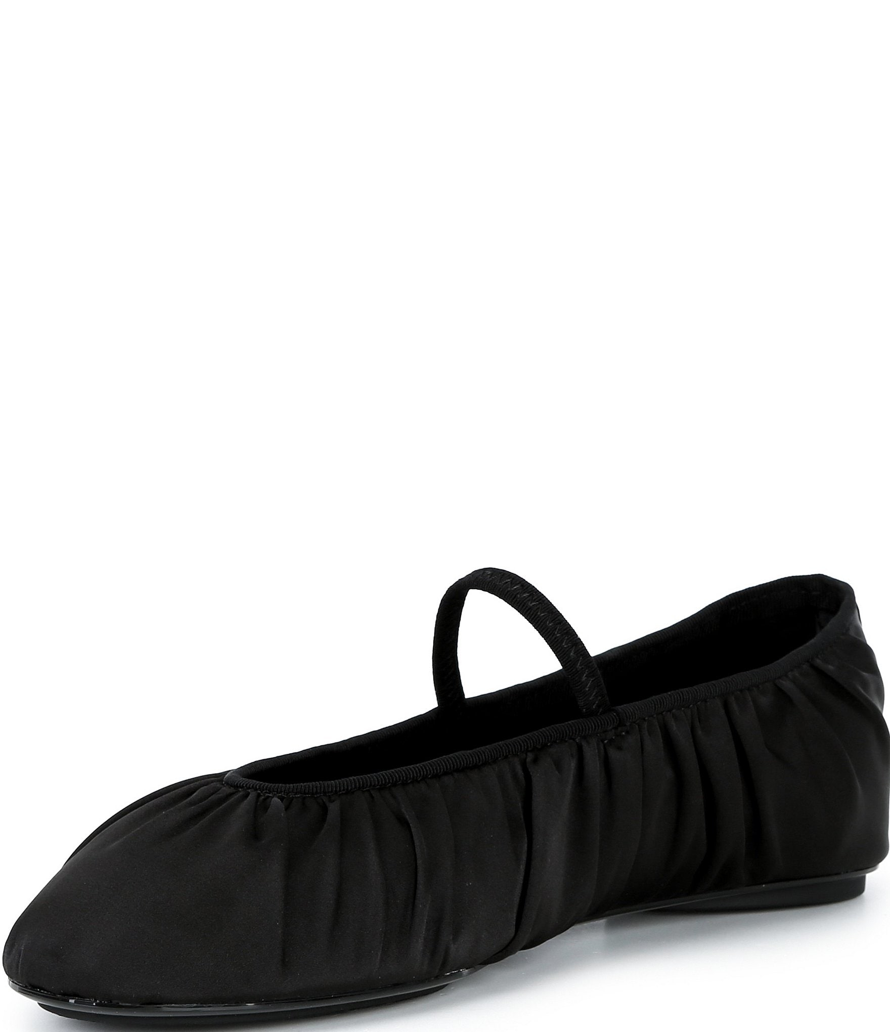 Copper Key Bambi Satin Mary Jane Ballet Flats