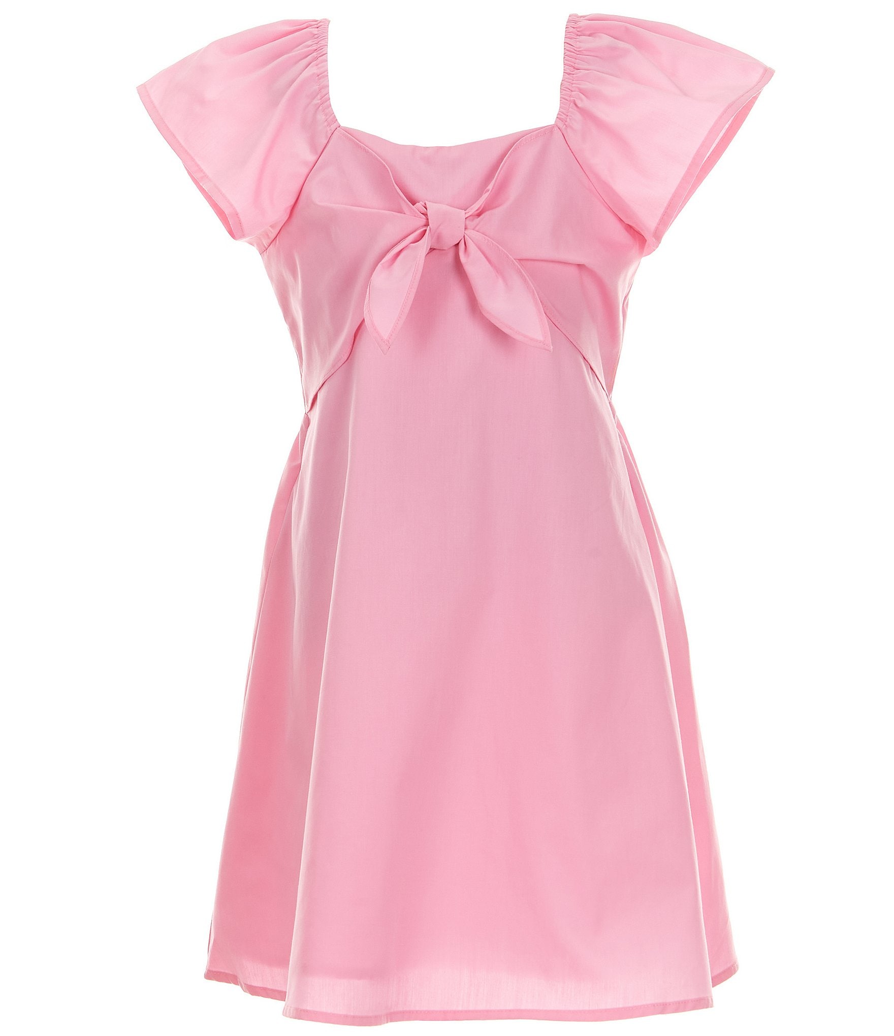 Copper Key Big Girl 7-16 Bow Front Dress