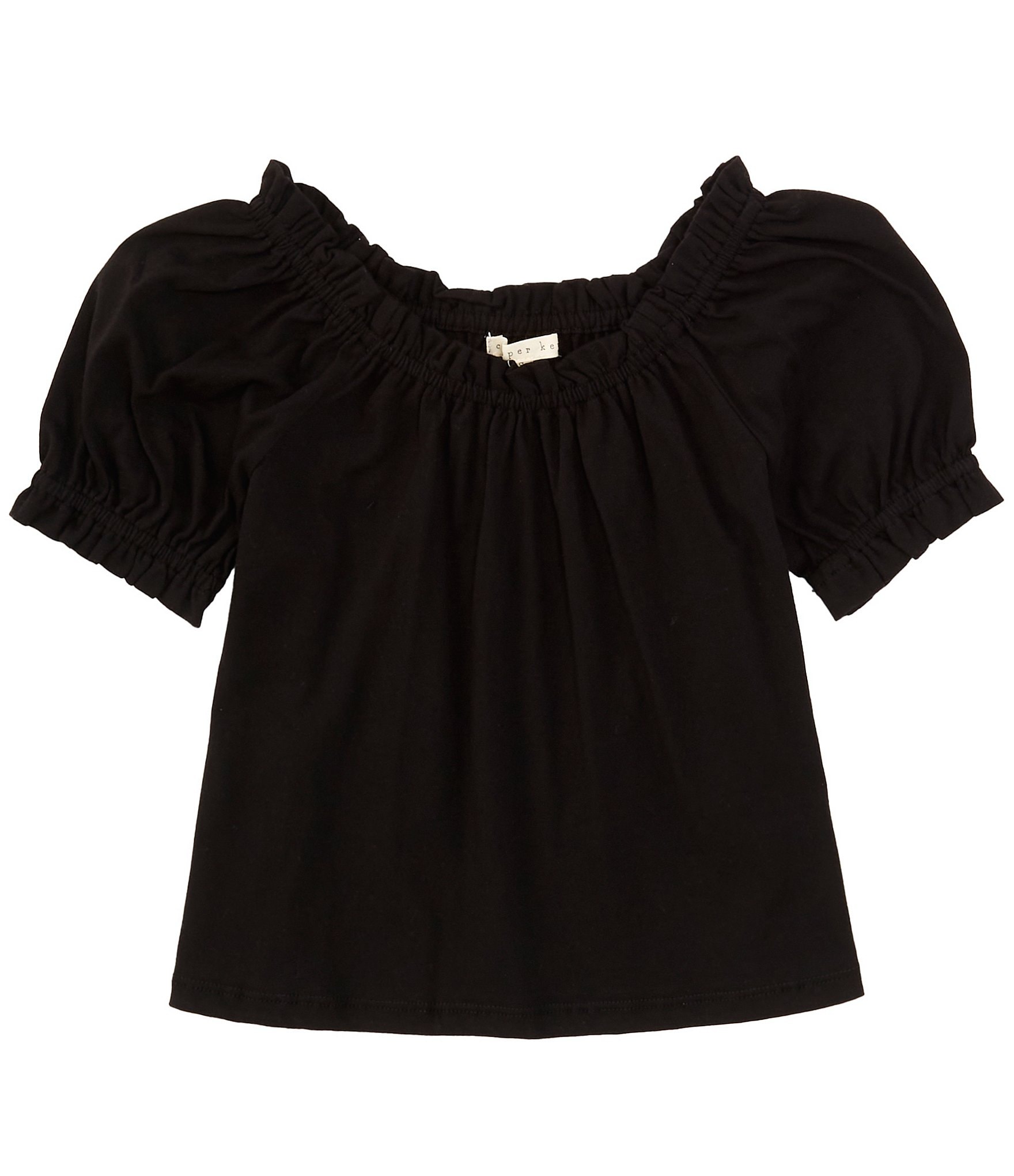 Copper Key Big Girl 7-16 Ruffle Sleeve Top | Dillard's