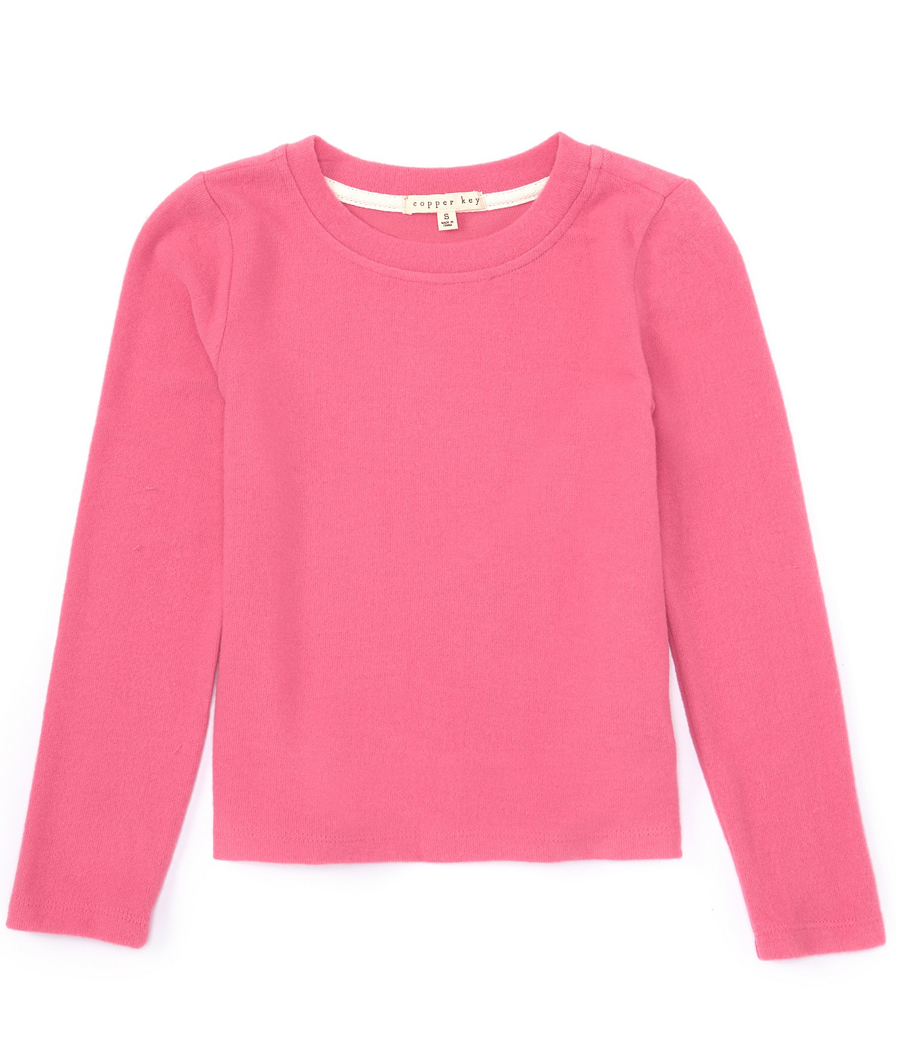 Copper Key Big Girls 7-16 Brushed Long Sleeve Top | Dillard's