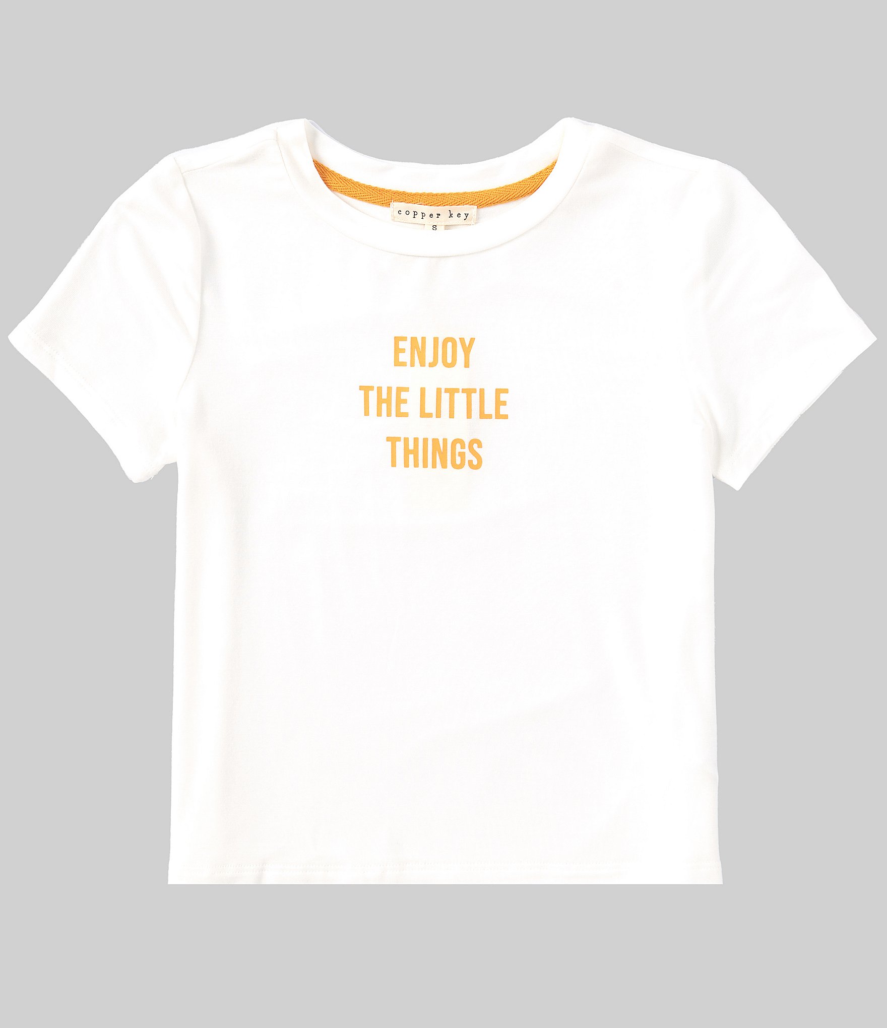 Copper Key Big Girls 7-16 Enjoy The Little Things T-Shirt