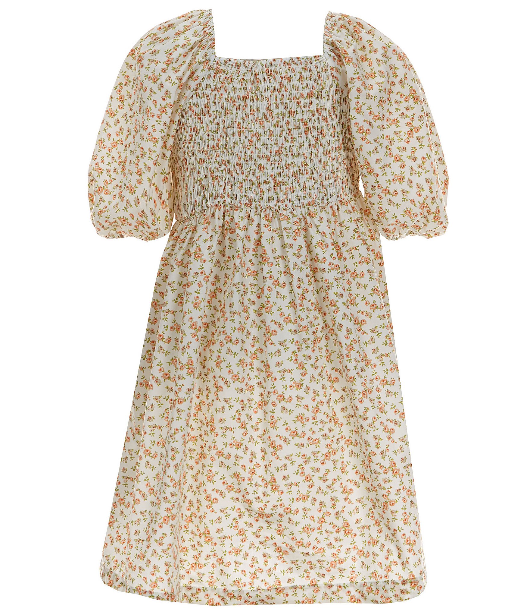 Copper Key Big Girls 7-16 Family Matching Floral Pleated Dress