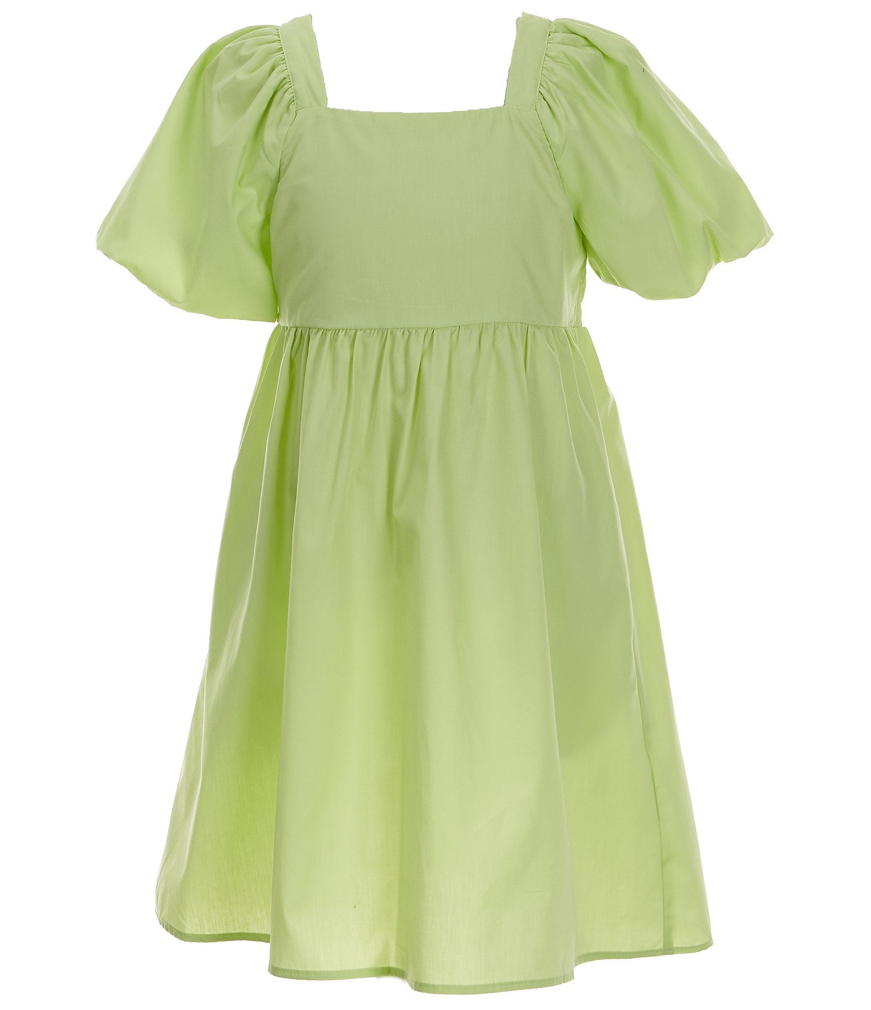 Copper Key Big Girls 7-16 Puff Sleeved Smocked Dress | Dillard's