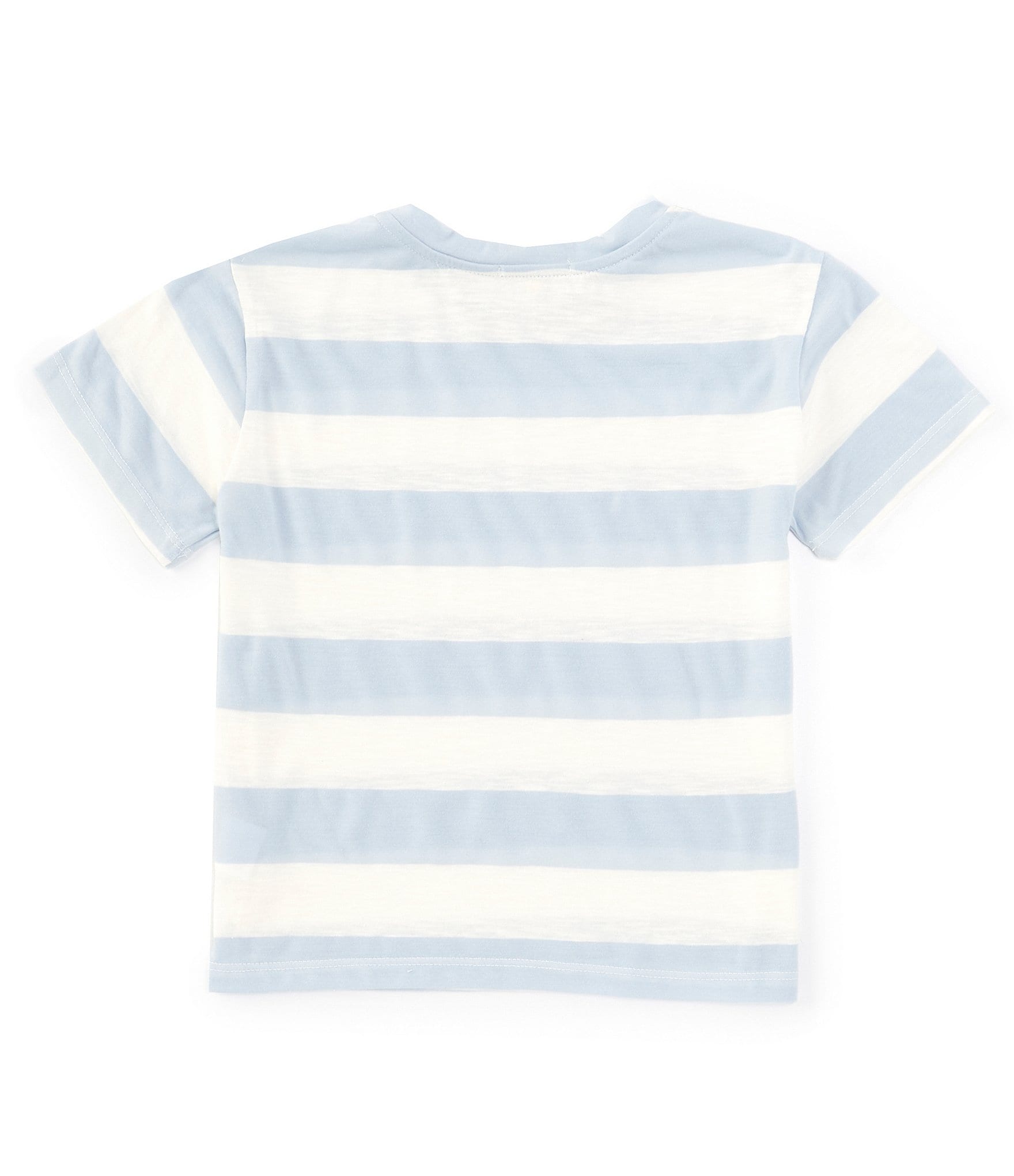 Copper Key Big Girls 7-16 Short Sleeve Big Stripe Relaxed Boxy T-Shirt