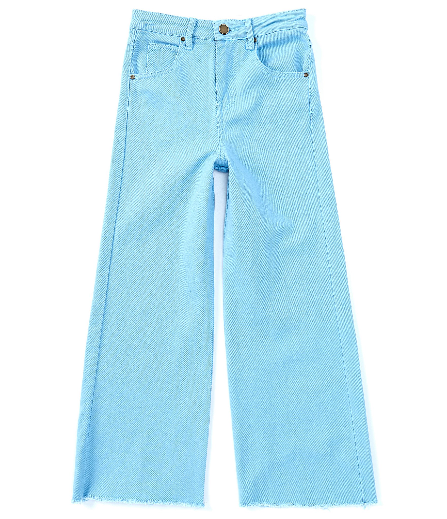 Copper Key Big Girls 7-16 Wide-Leg Denim Jeans