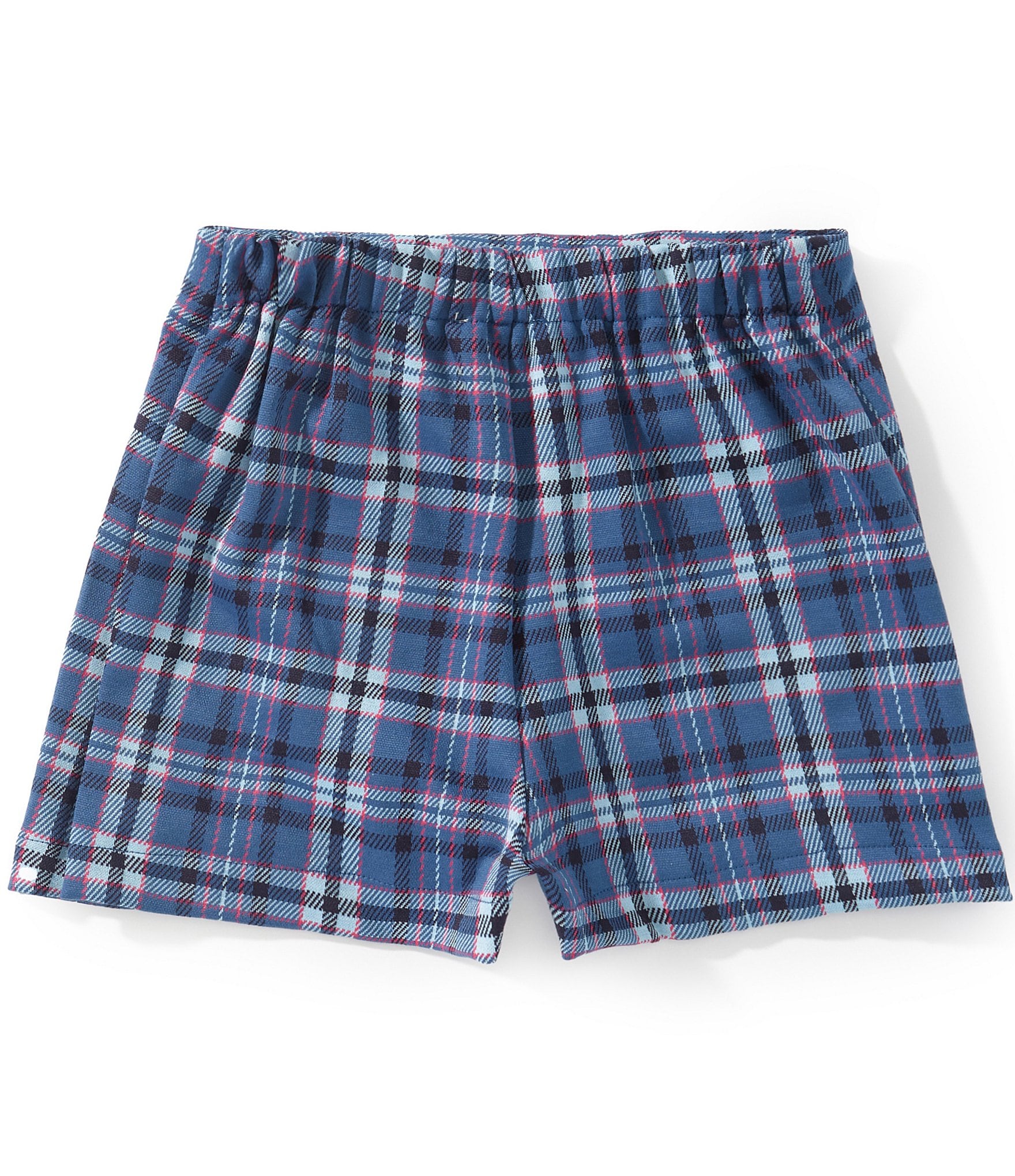 Copper Key Big Girls Buckle Plaid Skort