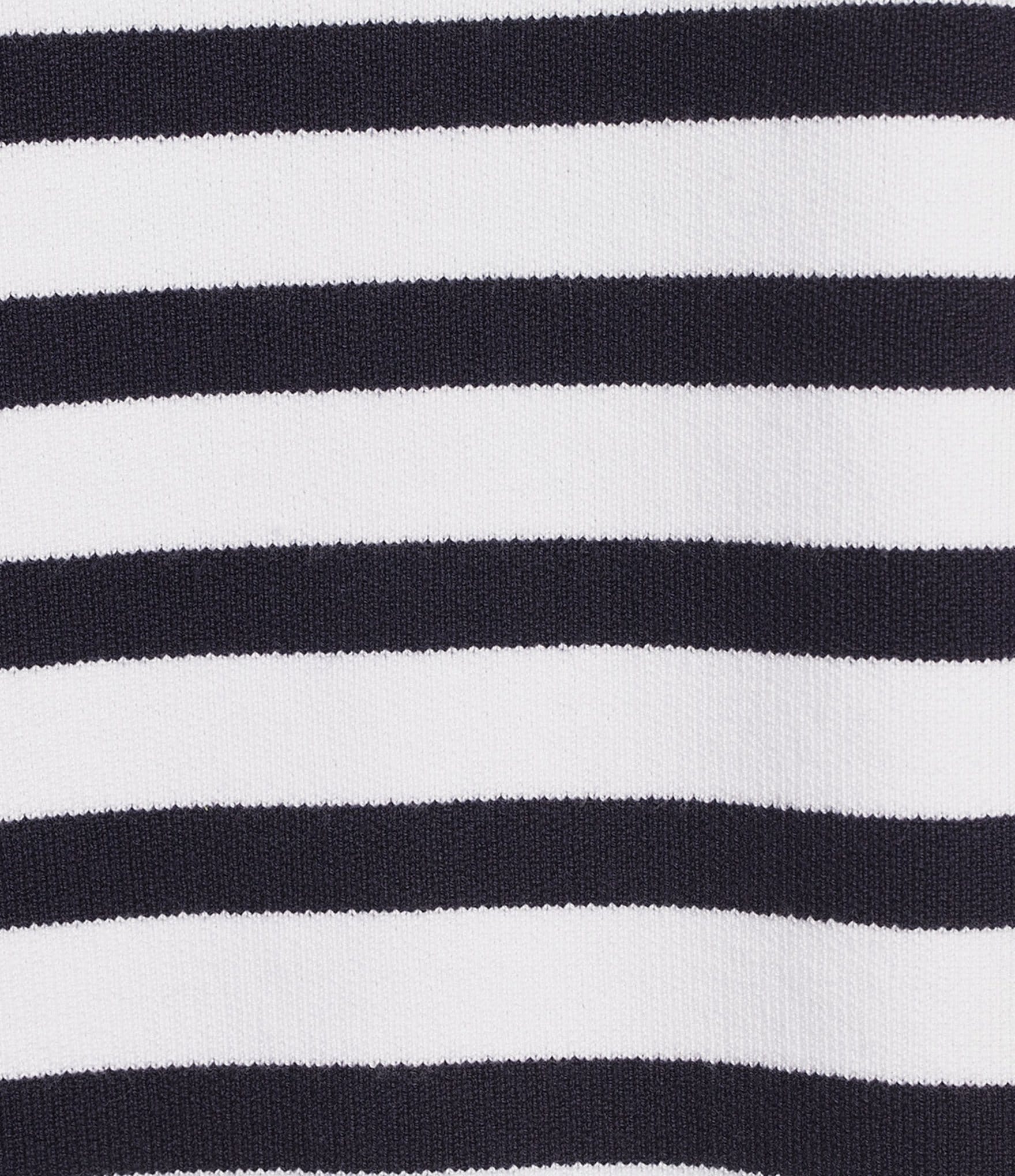 Copper Key Button Front Striped Cardigan