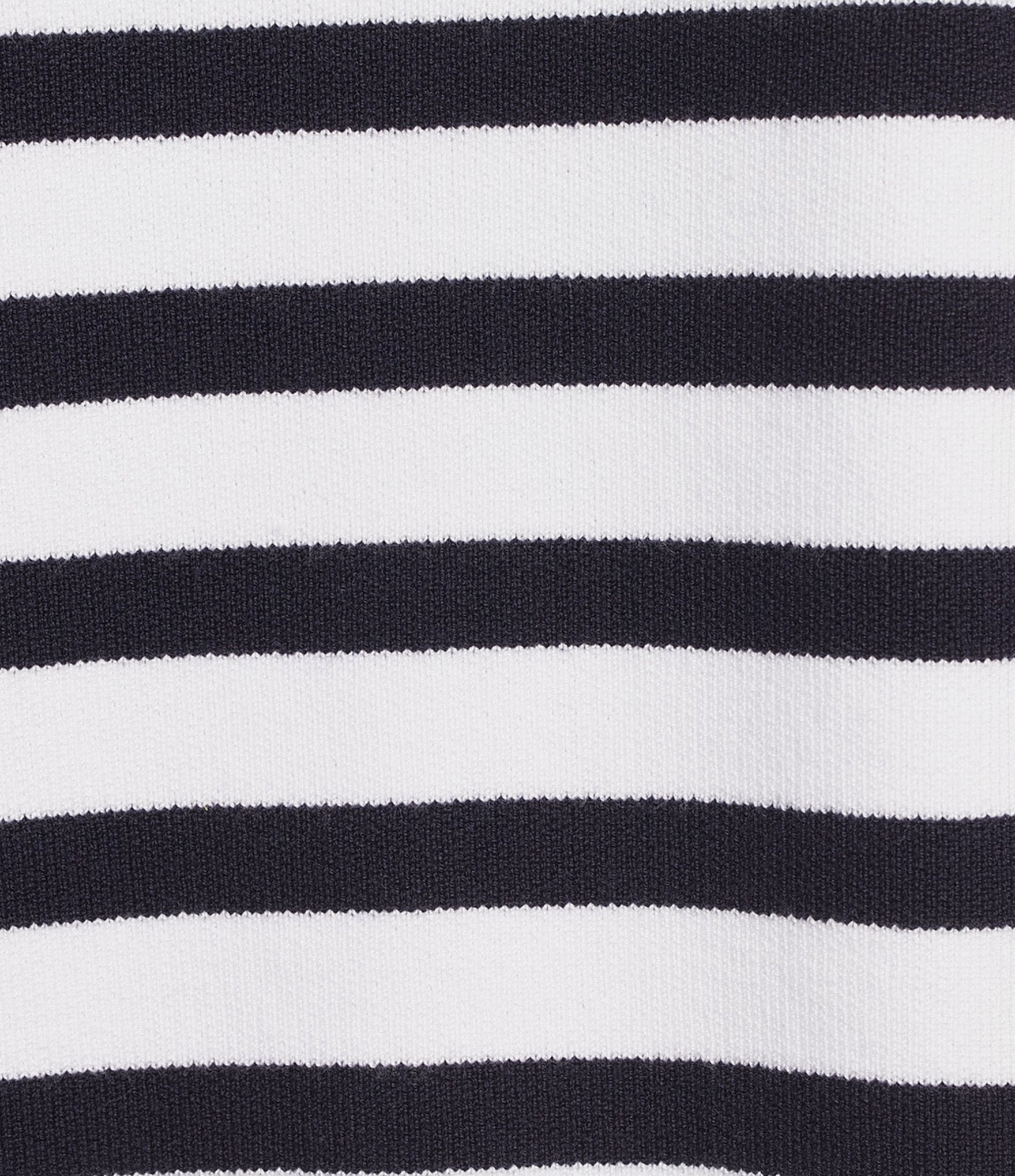 Copper Key Button Front Striped Cardigan