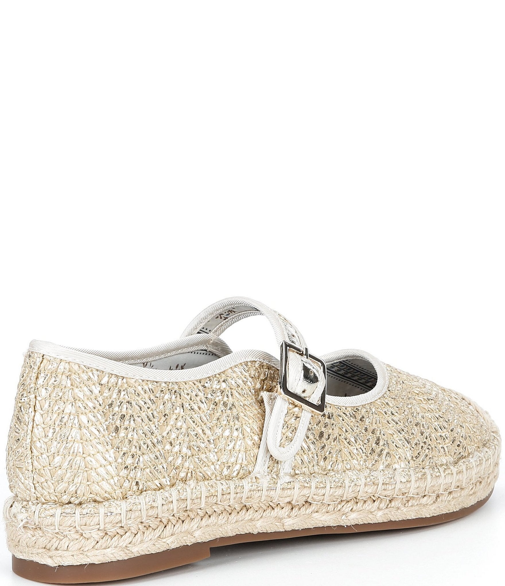 Copper Key Destin Raffia Mary Jane Espadrille Flats