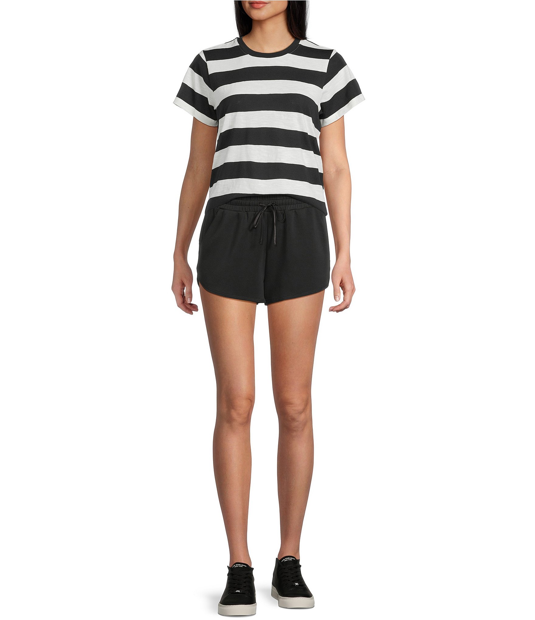Copper Key Drawstring Coordinating Lounge Shorts