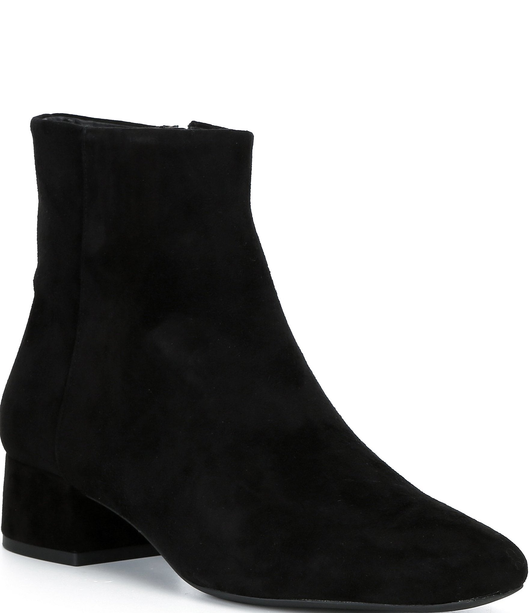 Copper Key Eclipse Suede Block Heel Booties