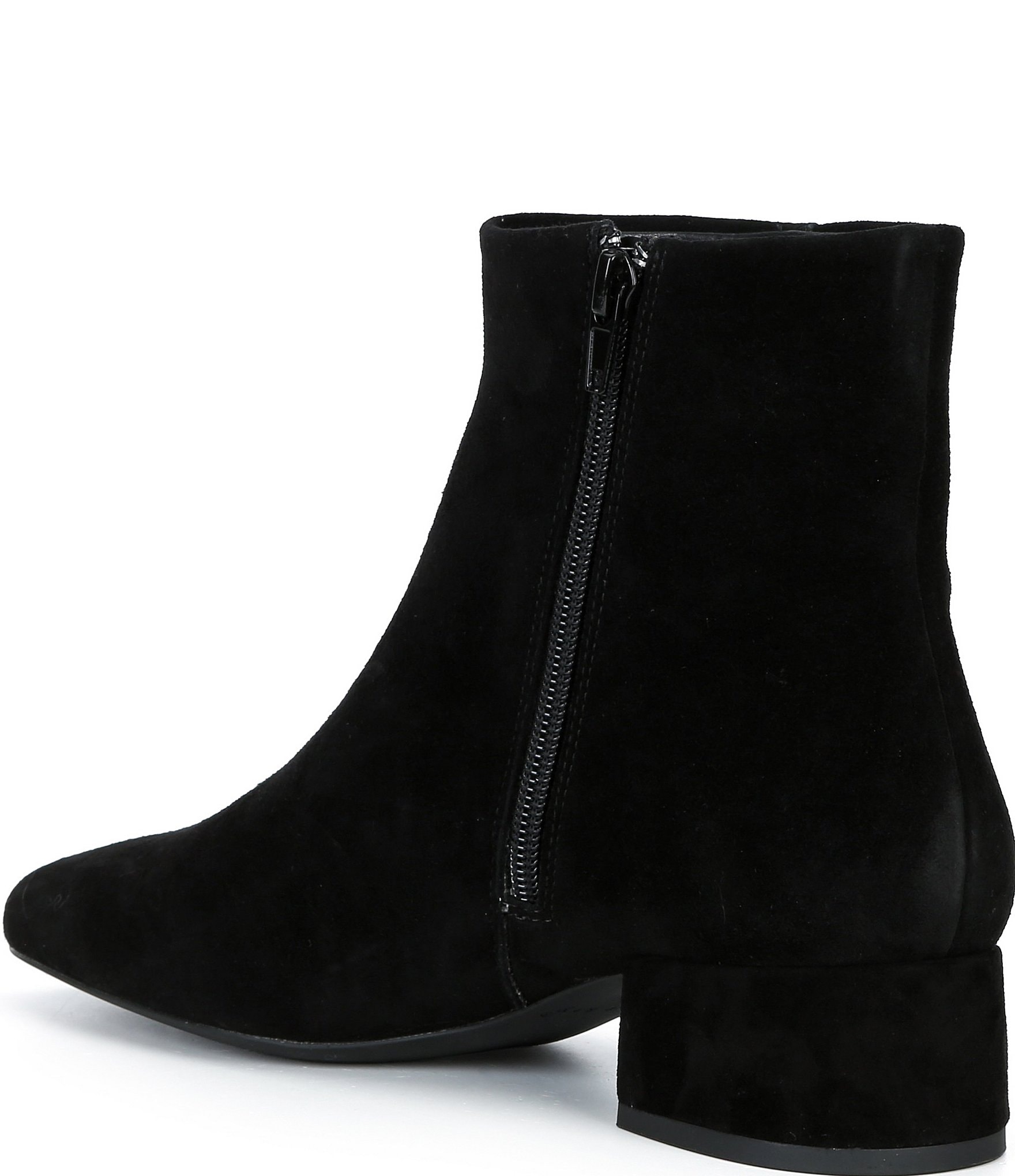 Copper Key Eclipse Suede Block Heel Booties