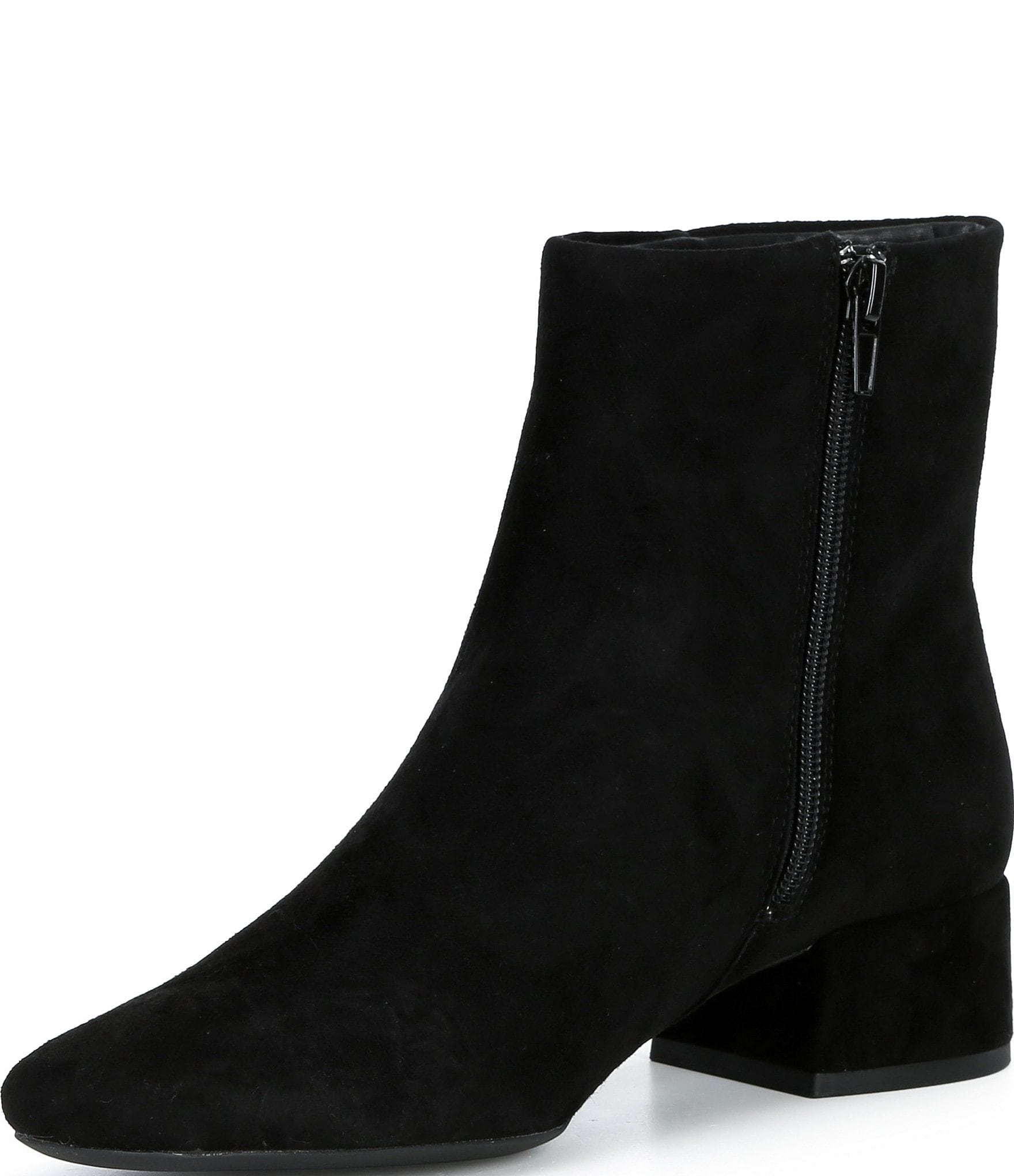 Copper Key Eclipse Suede Block Heel Booties