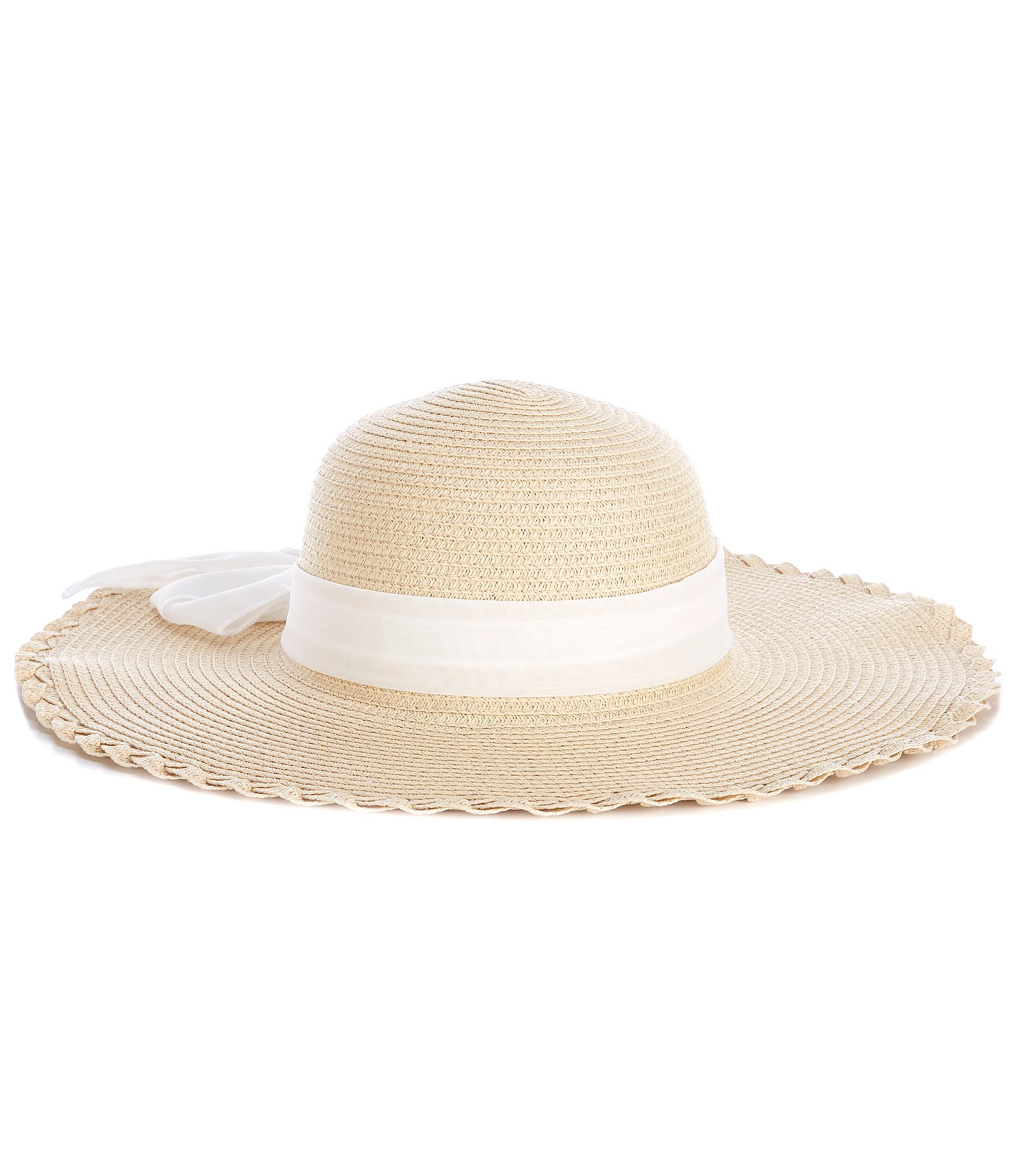 Copper Key Girls Chiffon Band Sun Hat | Dillard's