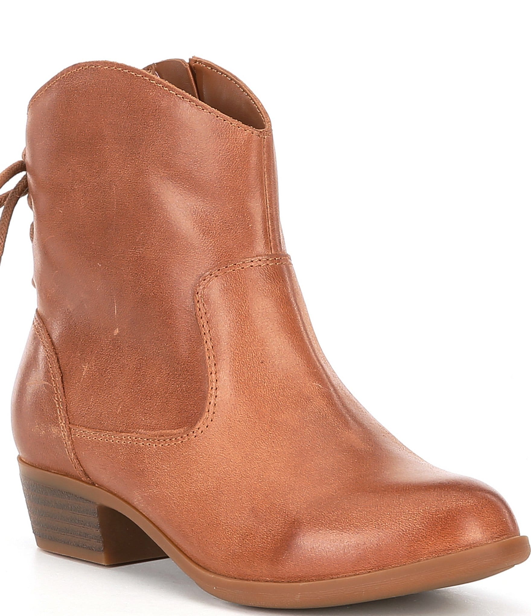 Girls tan outlet booties