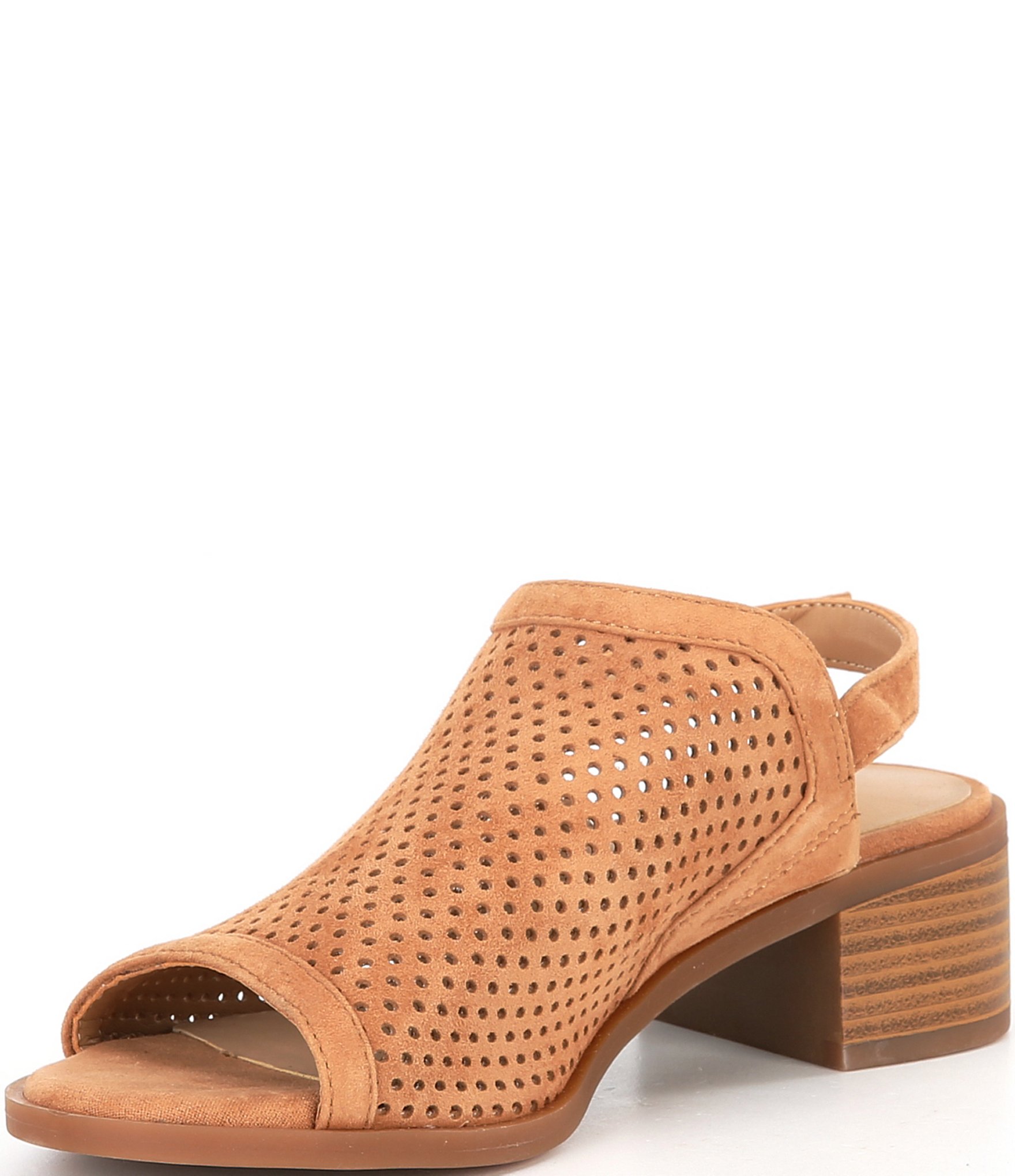 Copper Key Girls' Paisley Perforated Suede Dress Sandals (Youth)