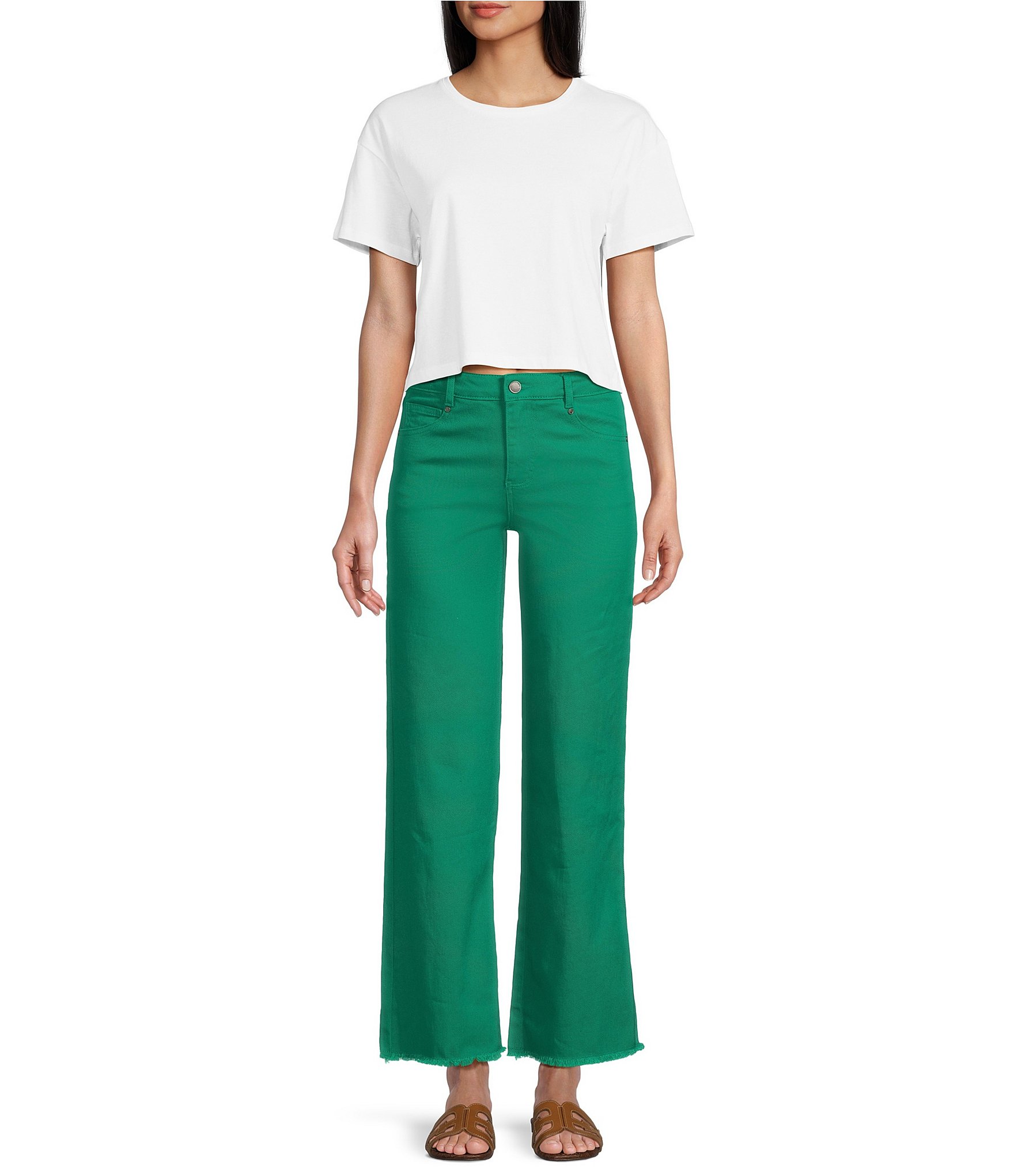 Copper Key High Rise Wide Leg Jeans