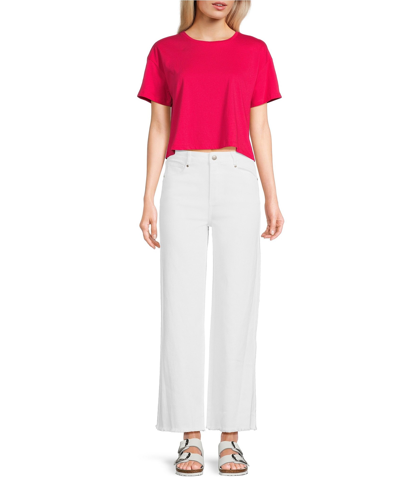 Copper Key High Rise Wide Leg Jeans