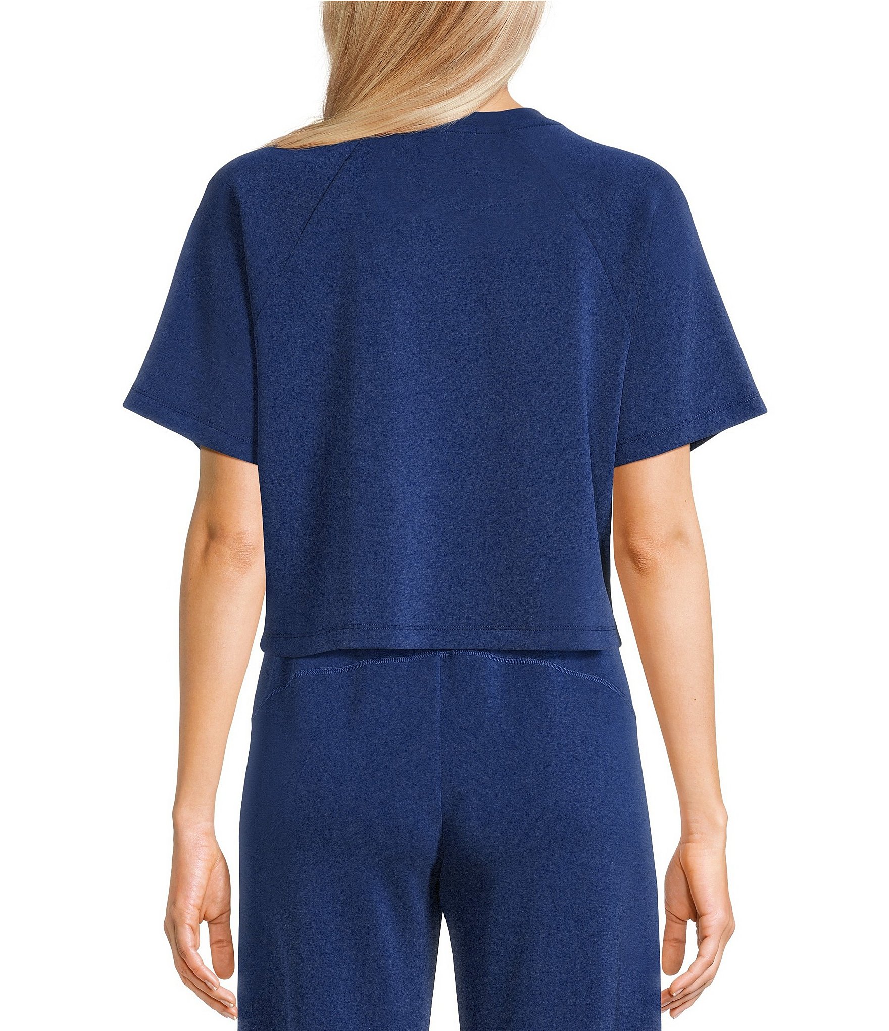 Copper Key Knit Boxy Coordinating Lounge Tee