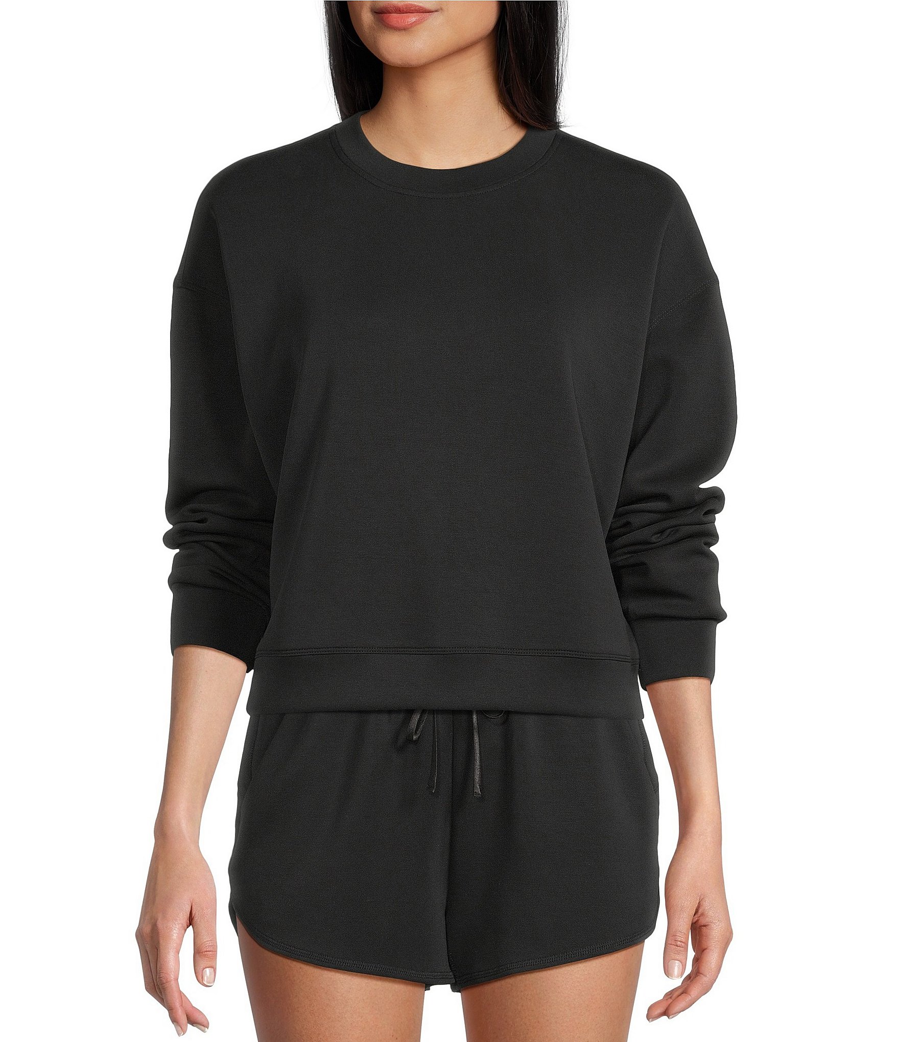 Copper Key Knit Long Sleeve Coordinating Lounge Top