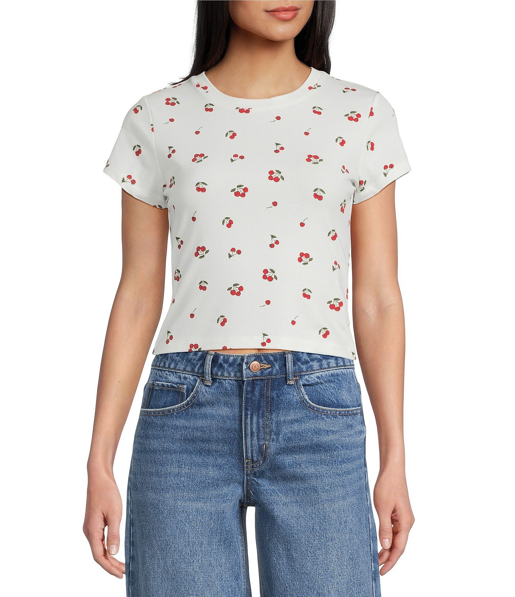 Copper Key Knit Printed Graphic T-Shirt