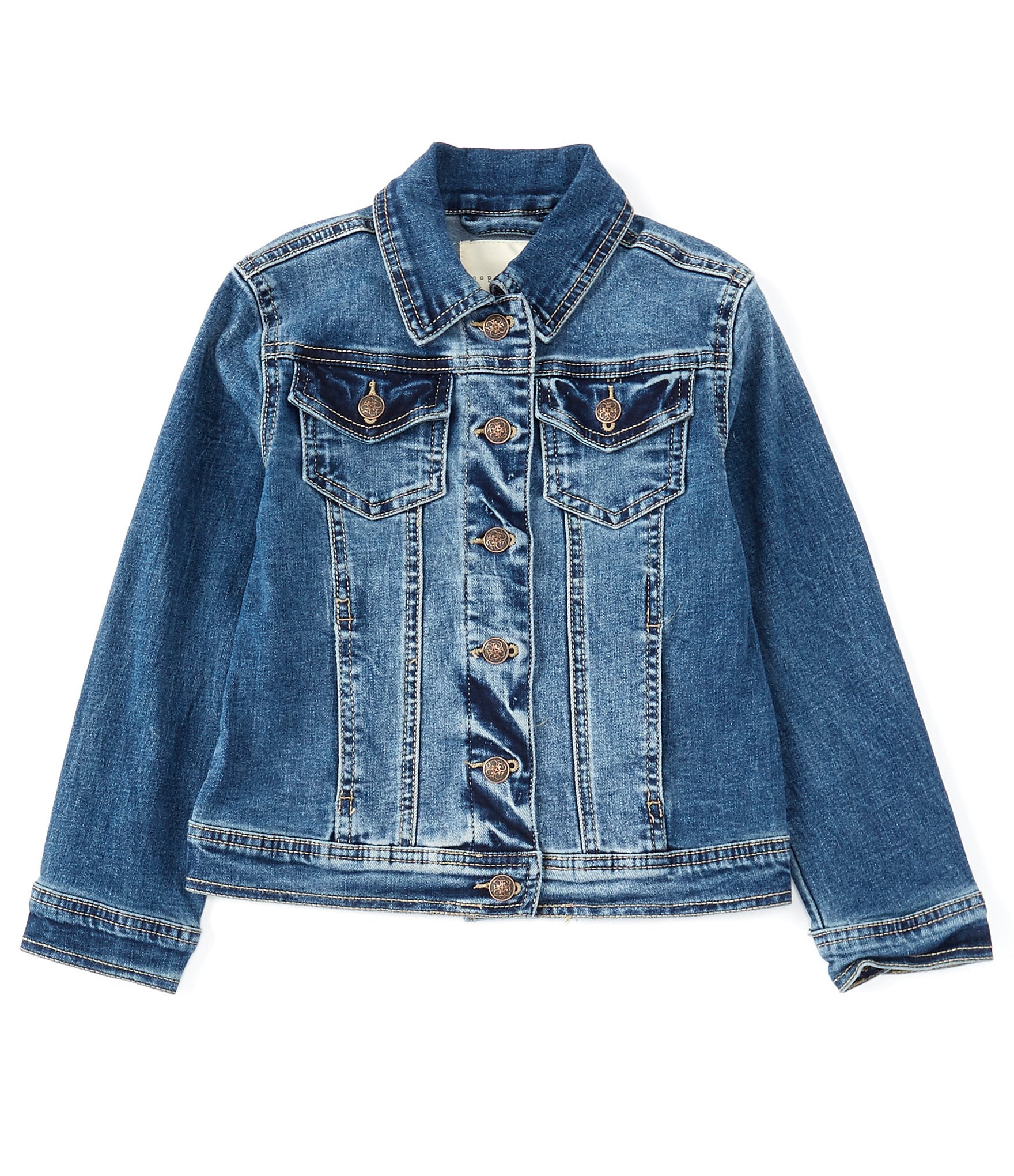 Denim/Jean Jacket Girls' Coats, Jackets & Vests 2T-6X