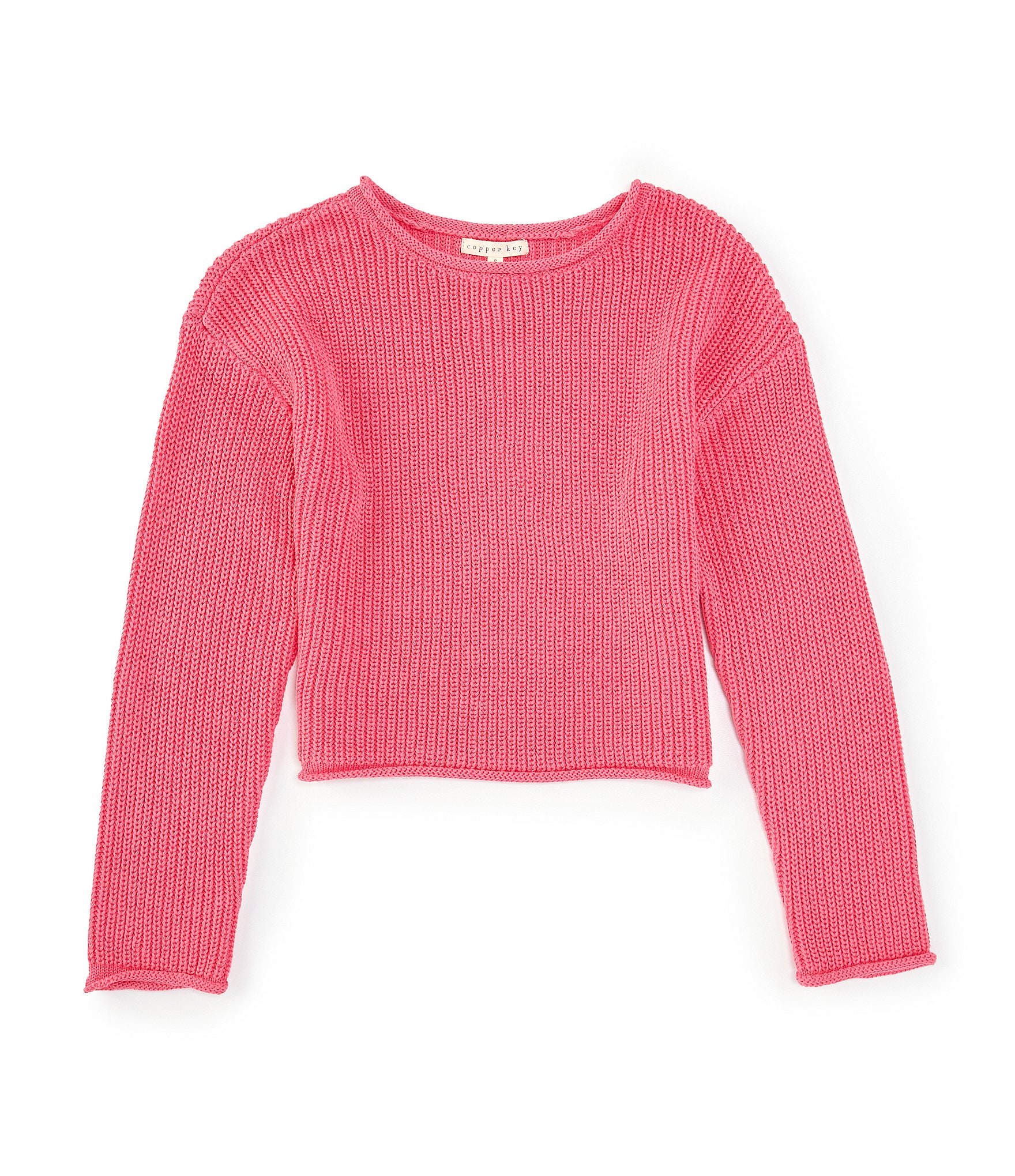 Copper Key Little Girls 2T 6X Jersey Roll Neck Sweater The Shops at Willow Bend