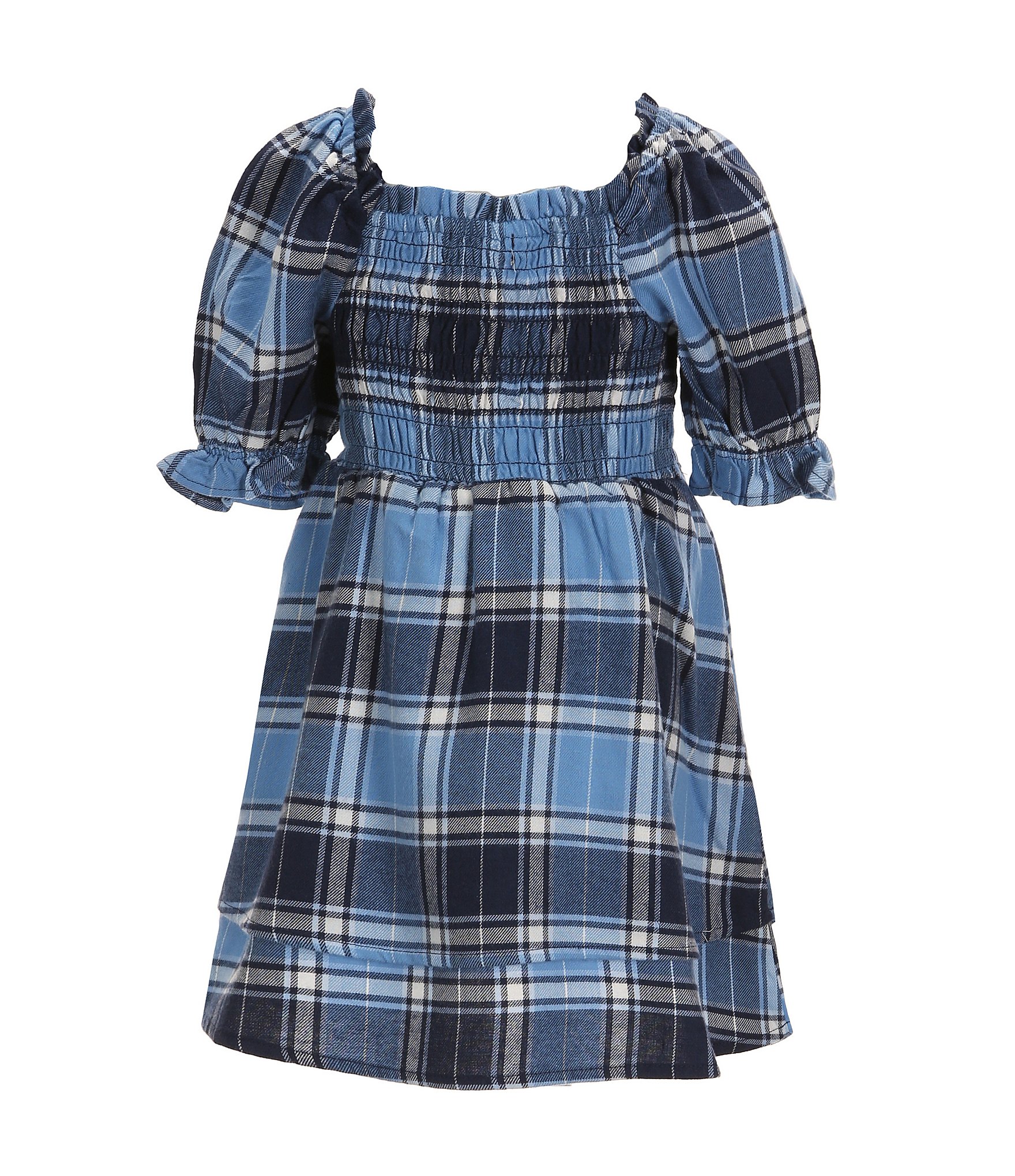 Copper Key Little Girls 2T-6X Plaid Dress