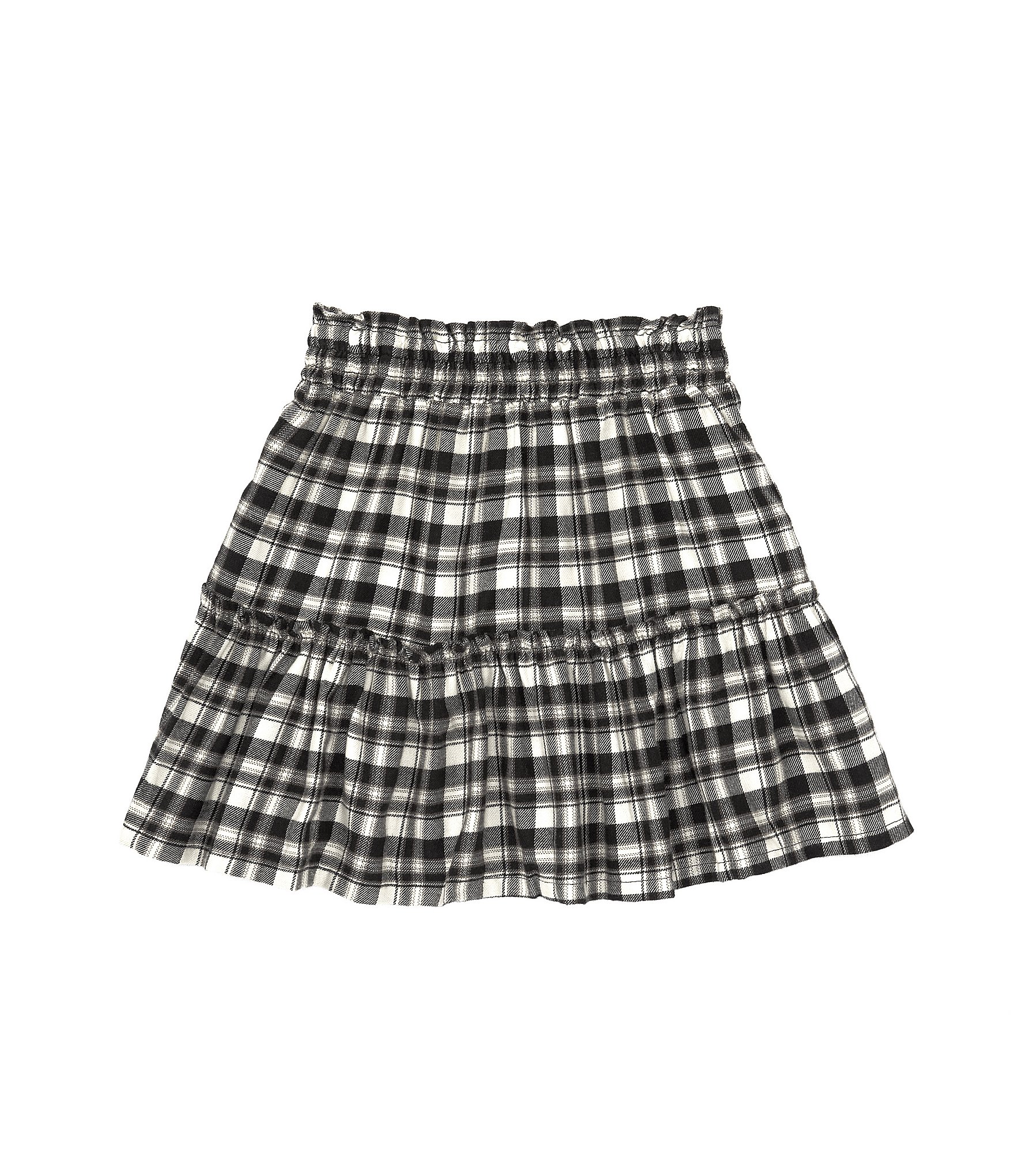 Copper Key Little Girls 2T-6X Plaid Tiered Mini Skirt | Dillard's