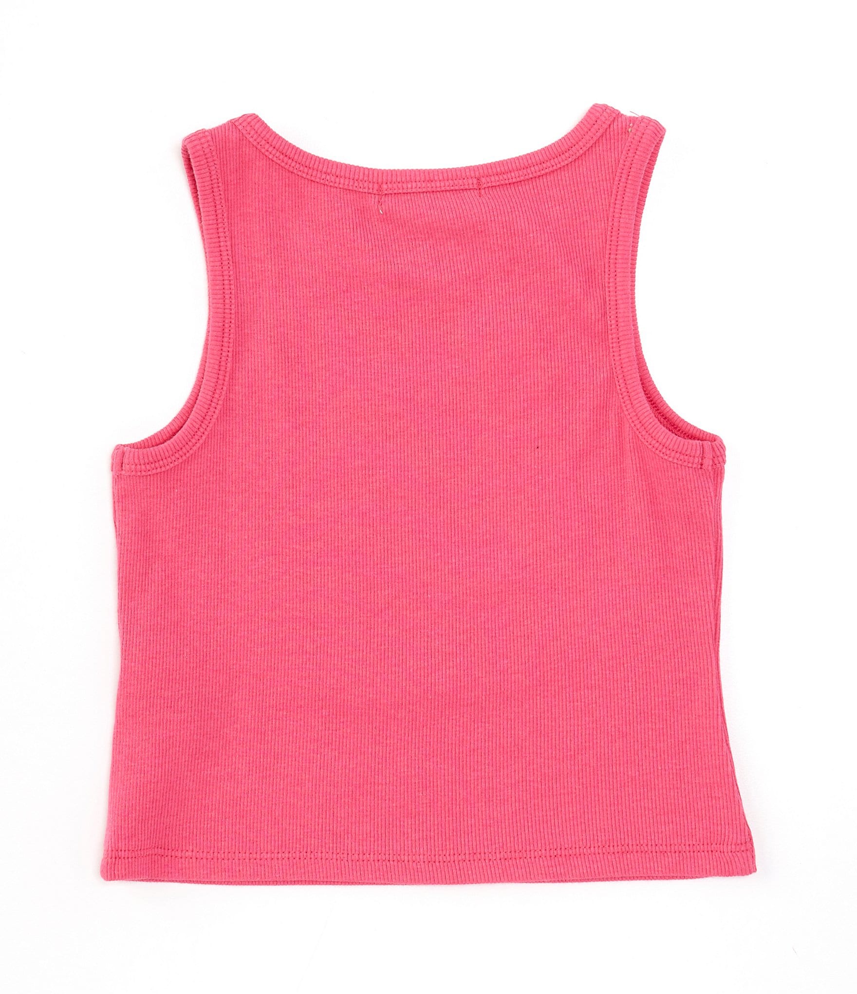 Copper Key Little Girls 2T-6X Ribbed Knit Tank