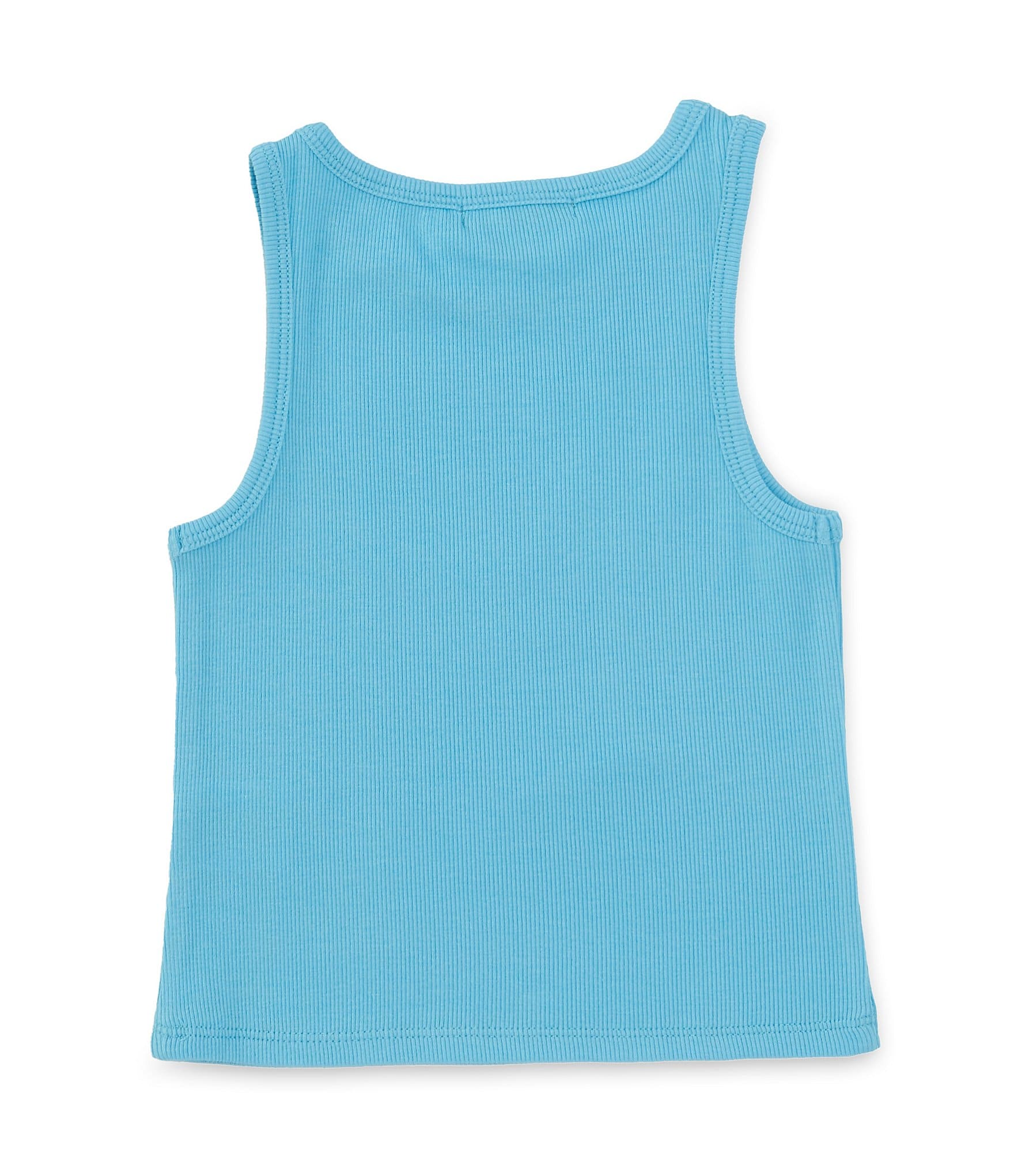 Copper Key Little Girls 2T-6X Ribbed Knit Tank