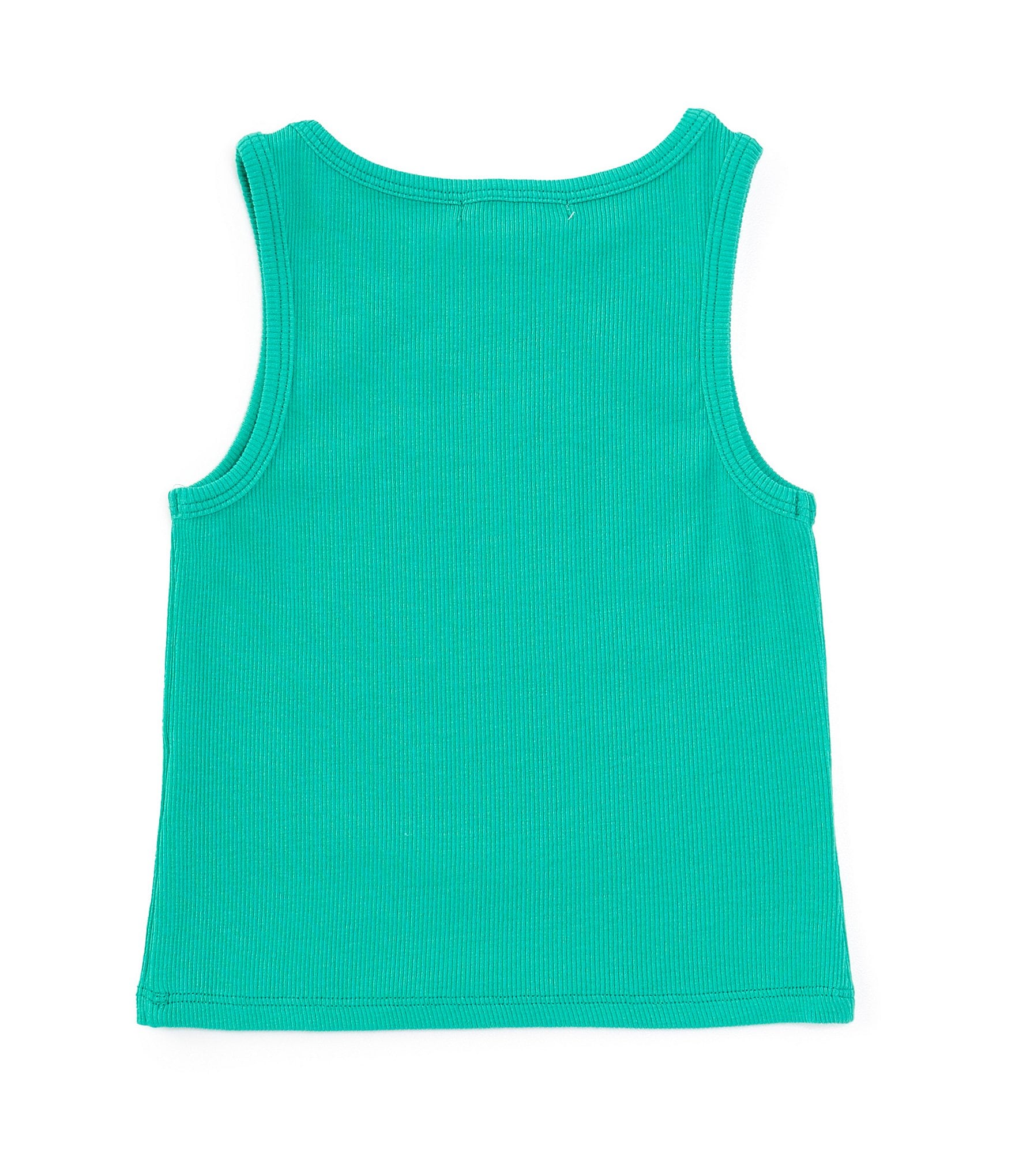 Copper Key Little Girls 2T-6X Ribbed Knit Tank