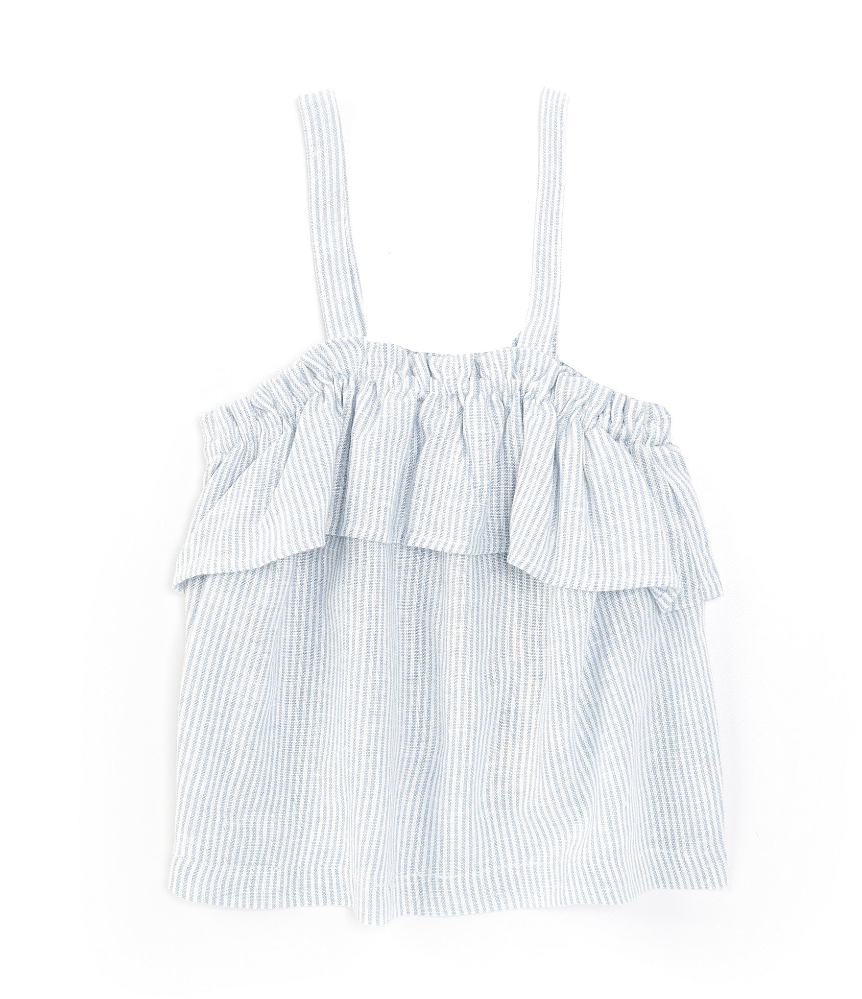 Copper Key Little Girls 2T-6X Striped Swing Top