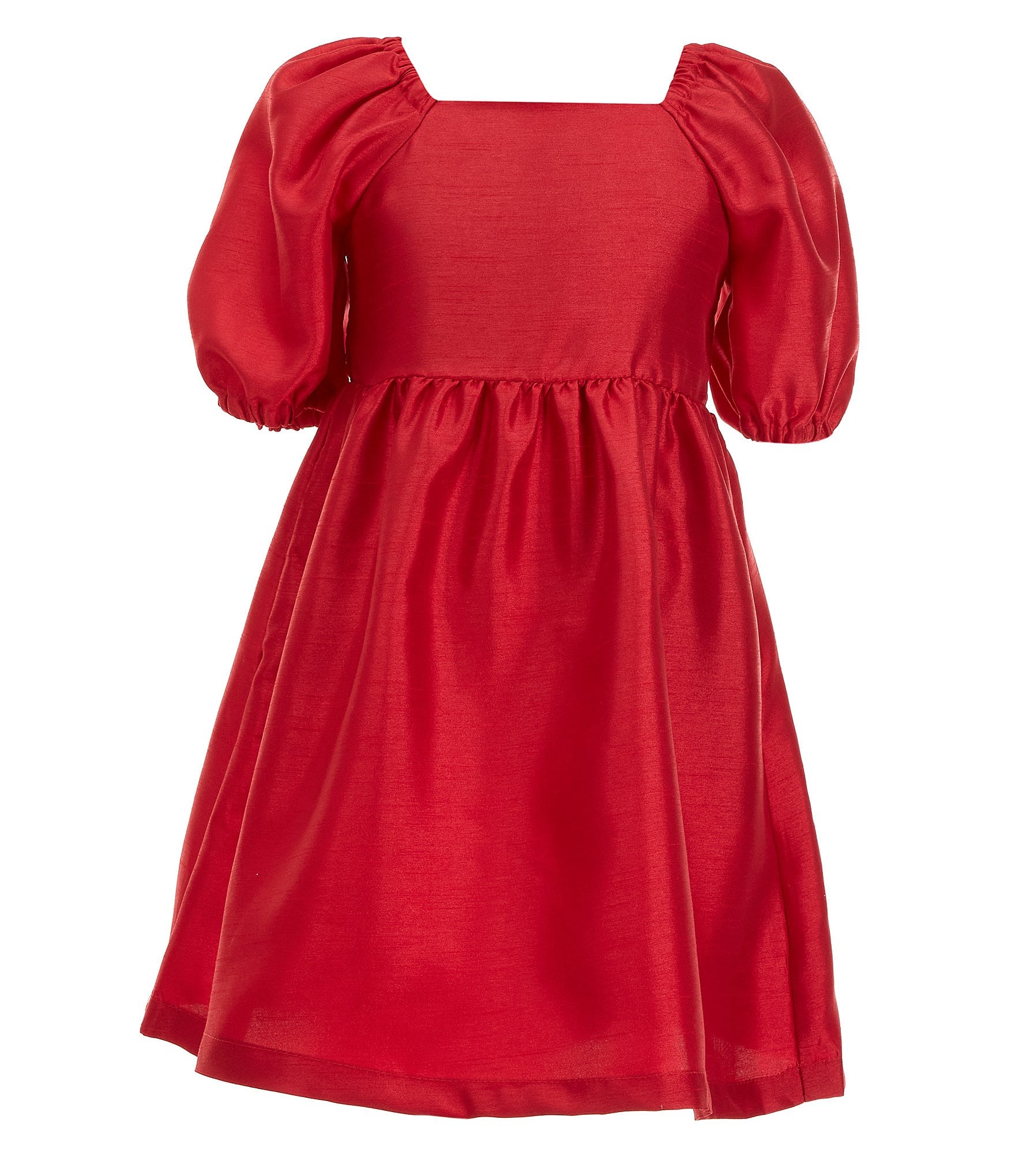Copper Key Little Girls 2T-6X Taffeta Dress | Dillard's