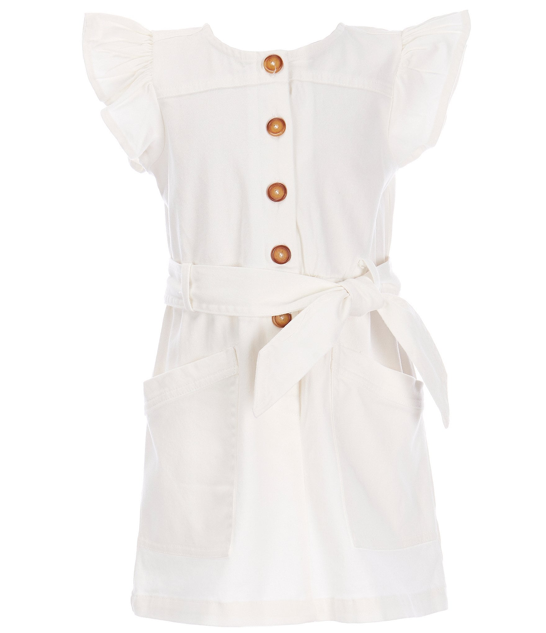 Dillards girls outlet white dress