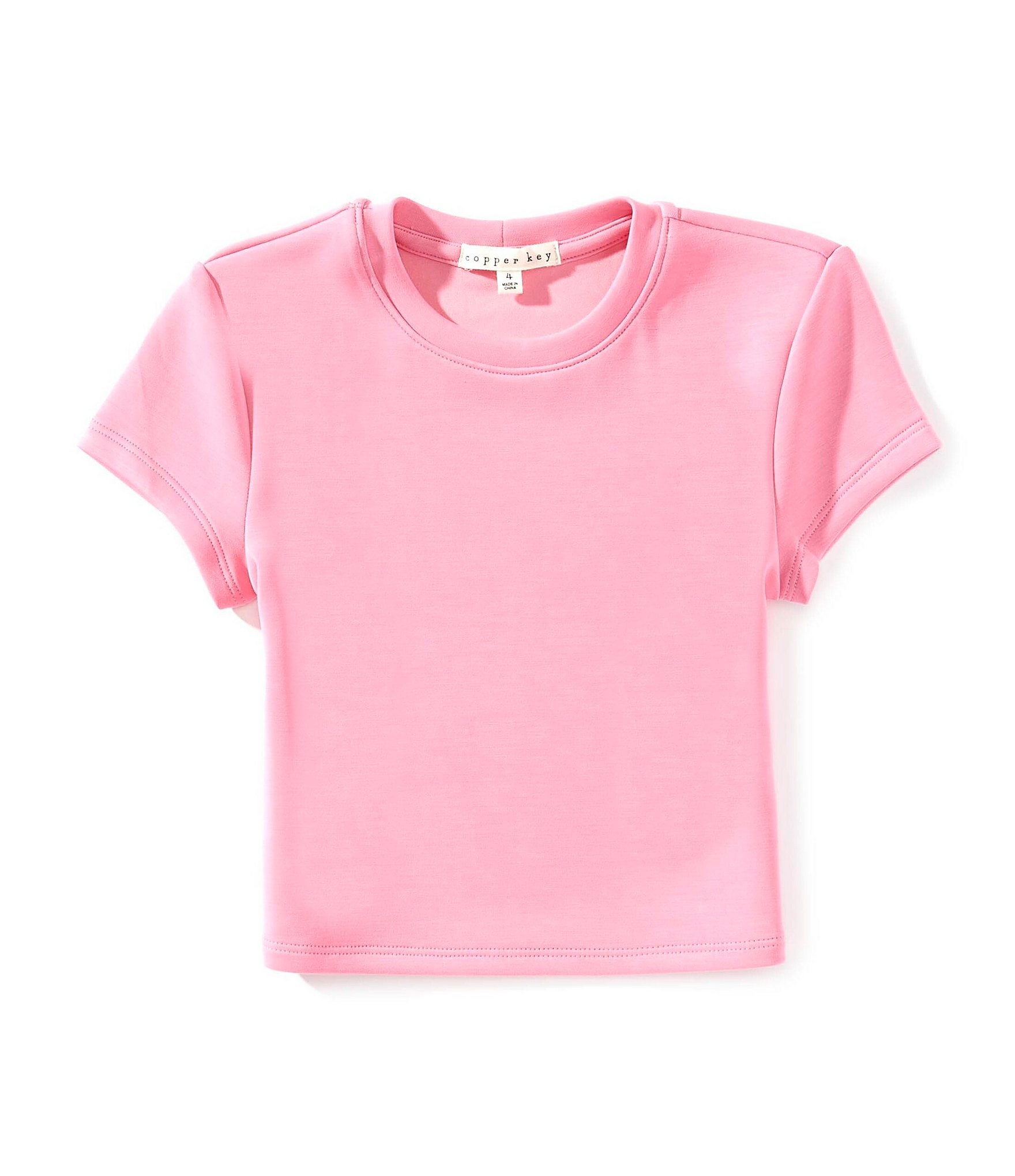 Copper Key Little Girls Lounge Life Short Sleeve T-Shirt