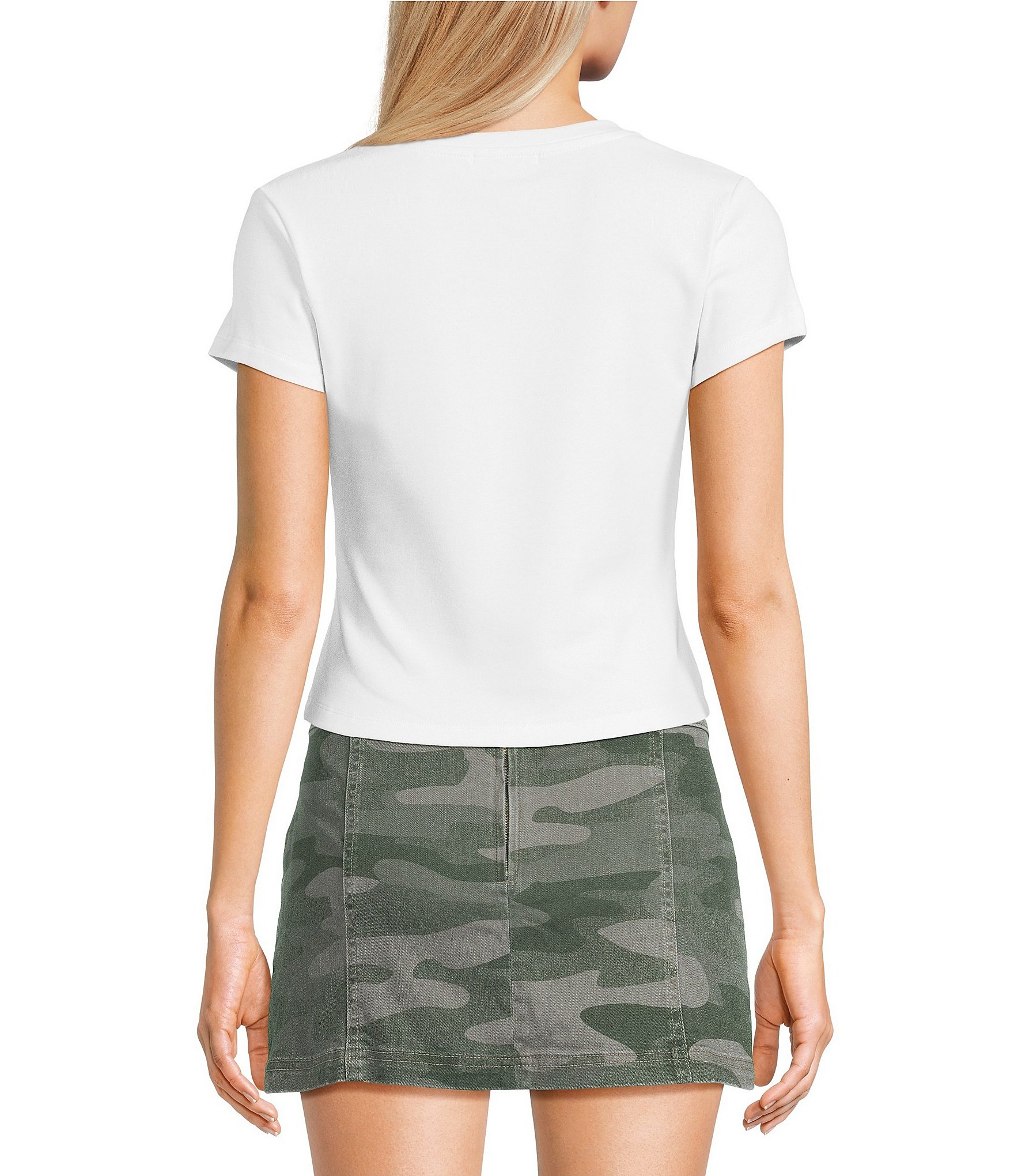 Copper Key Solid Short Sleeve Baby Tee