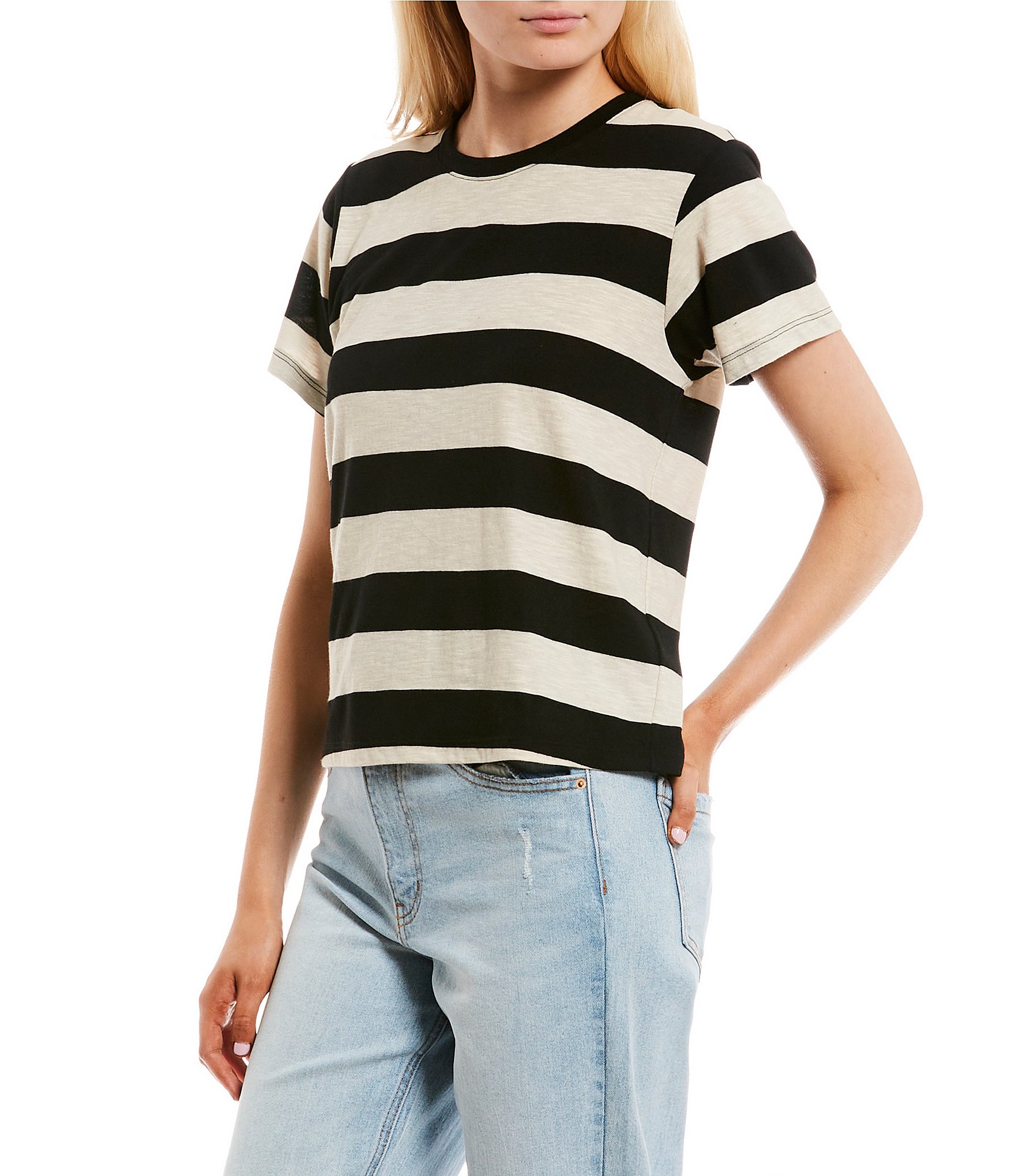 stripes: Juniors' Tops | Dillard's