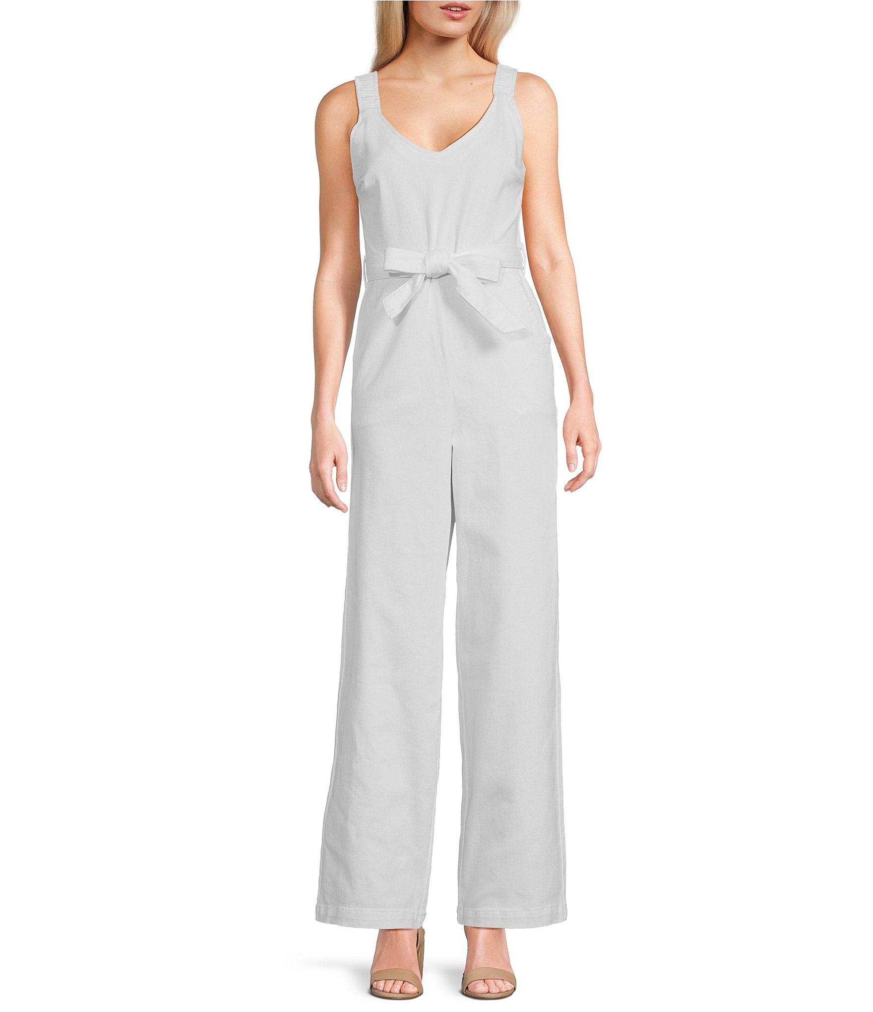 Amazon.com: xxxiticat Women's Color Block Denim Jumpsuit