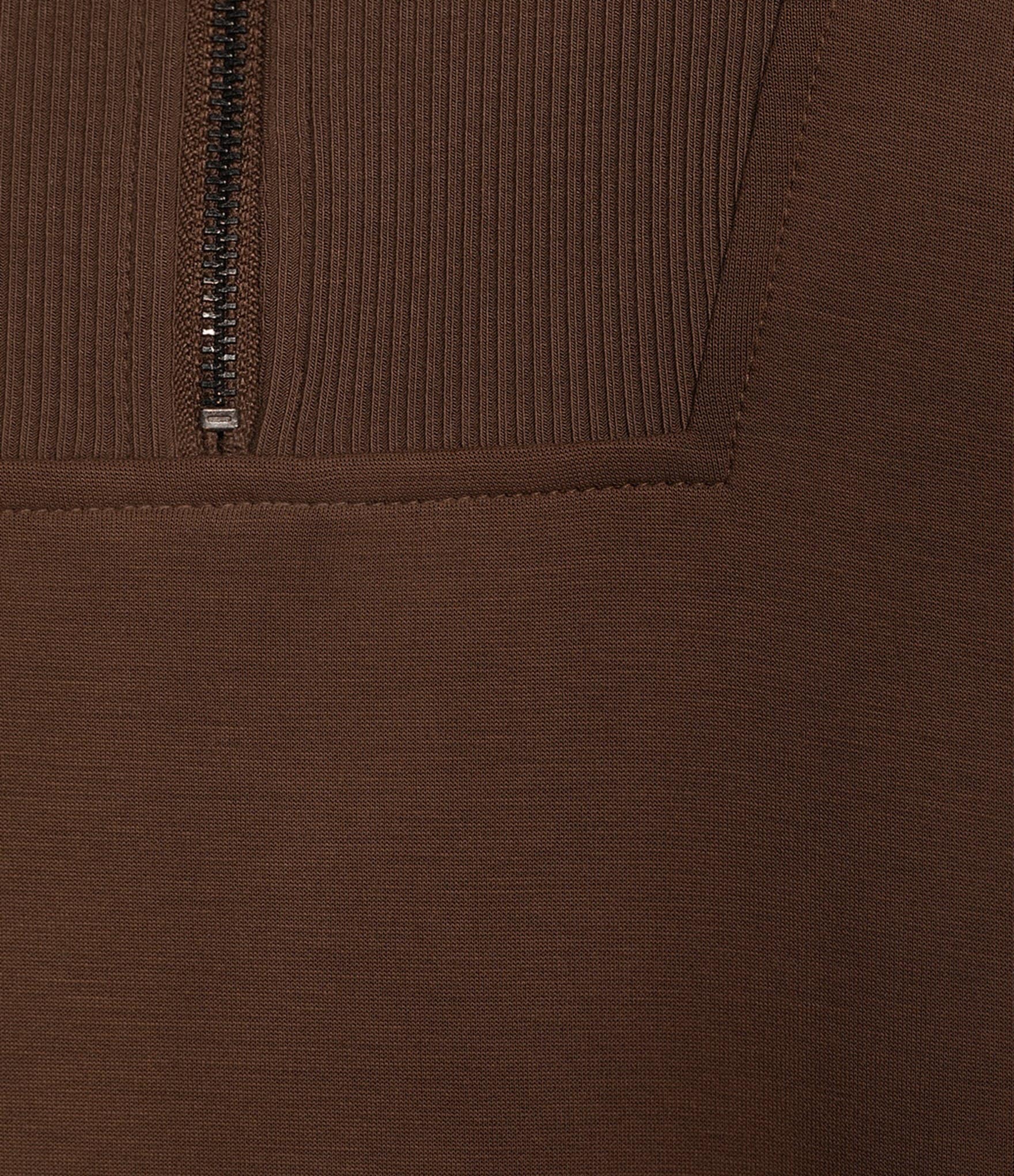 Copper Key Knit Quarter Zip Coordinating Pullover