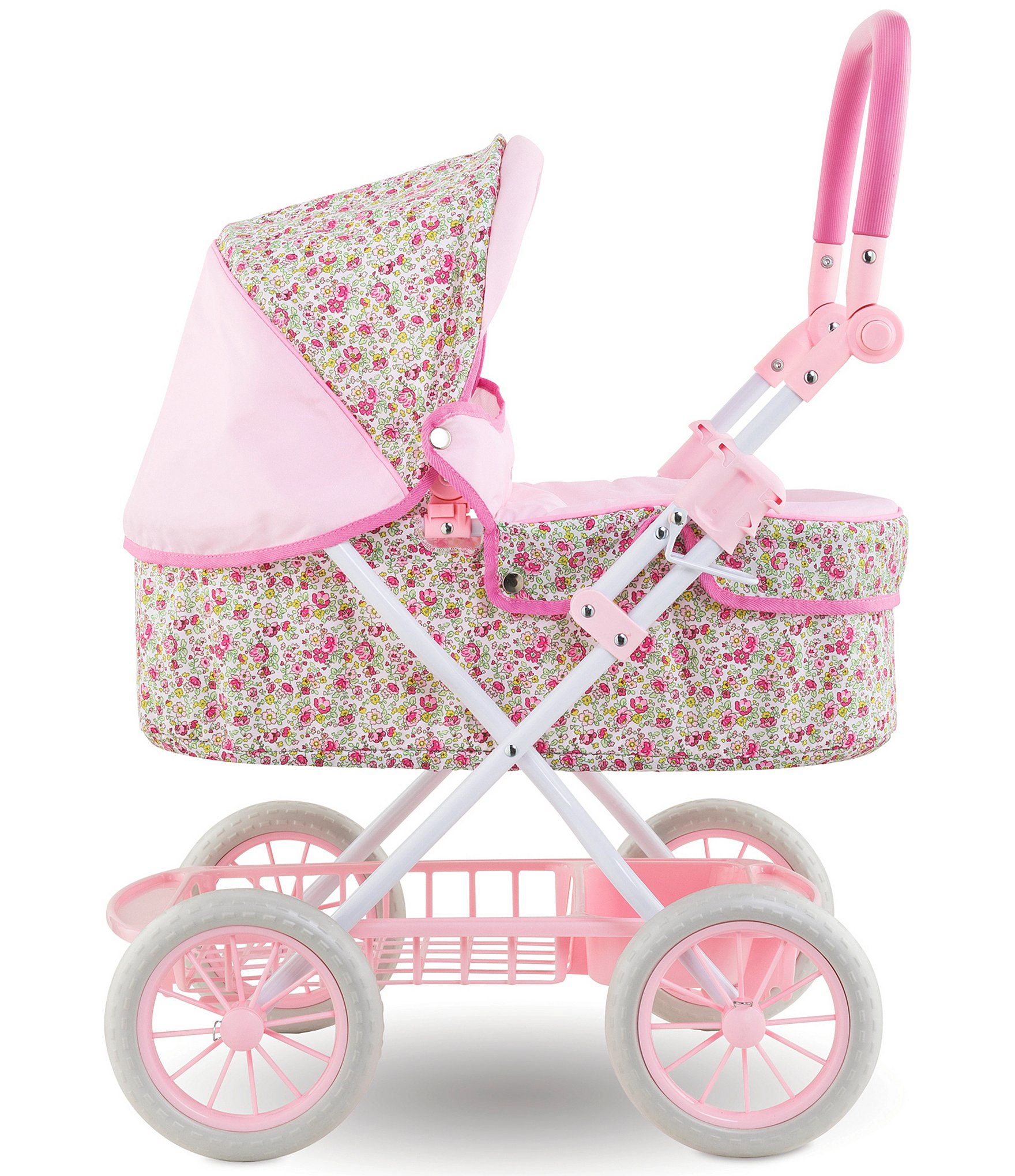 Corolle Dolls Floral Print Carriage for 12#double;-20#double; Baby Doll
