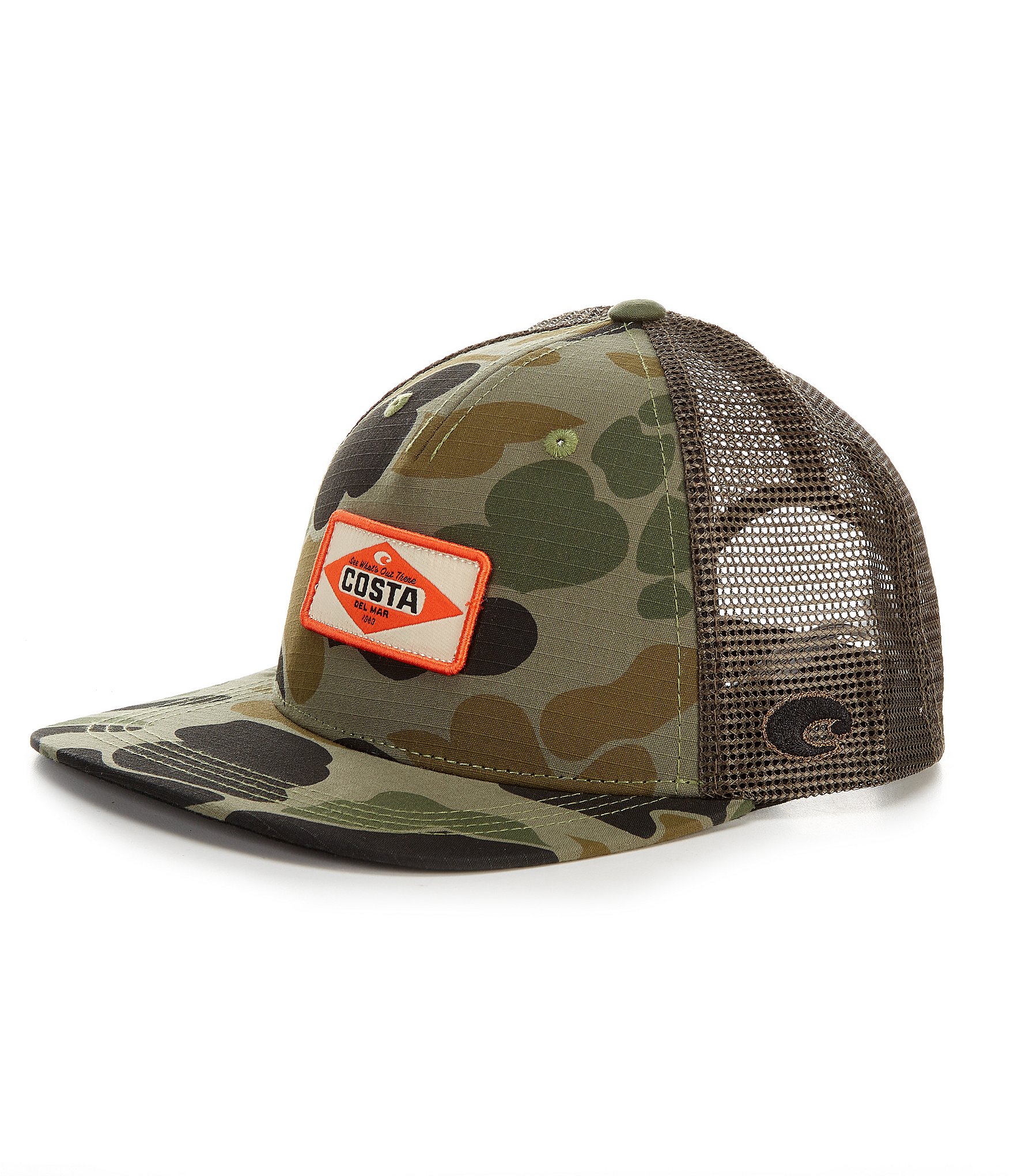 Costa: Army Camo Trucker Hat