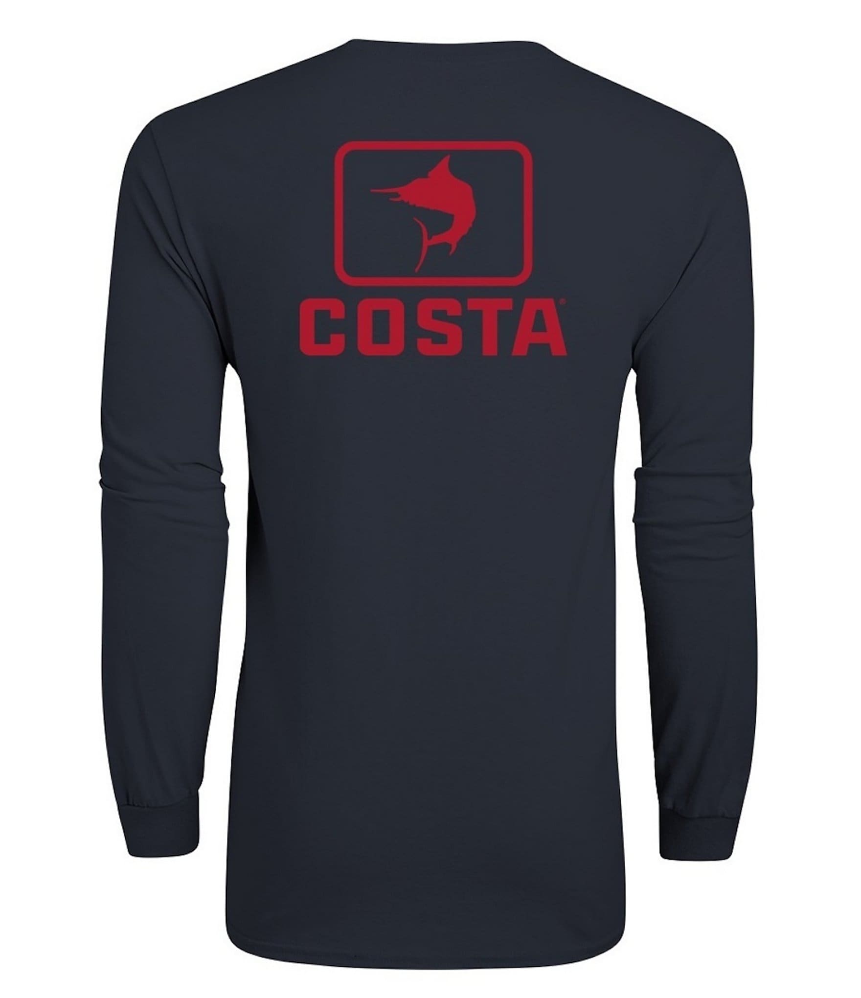 Costa Emblem Marlin Long-Sleeve Tubular-Knit T-Shirt | Dillard's